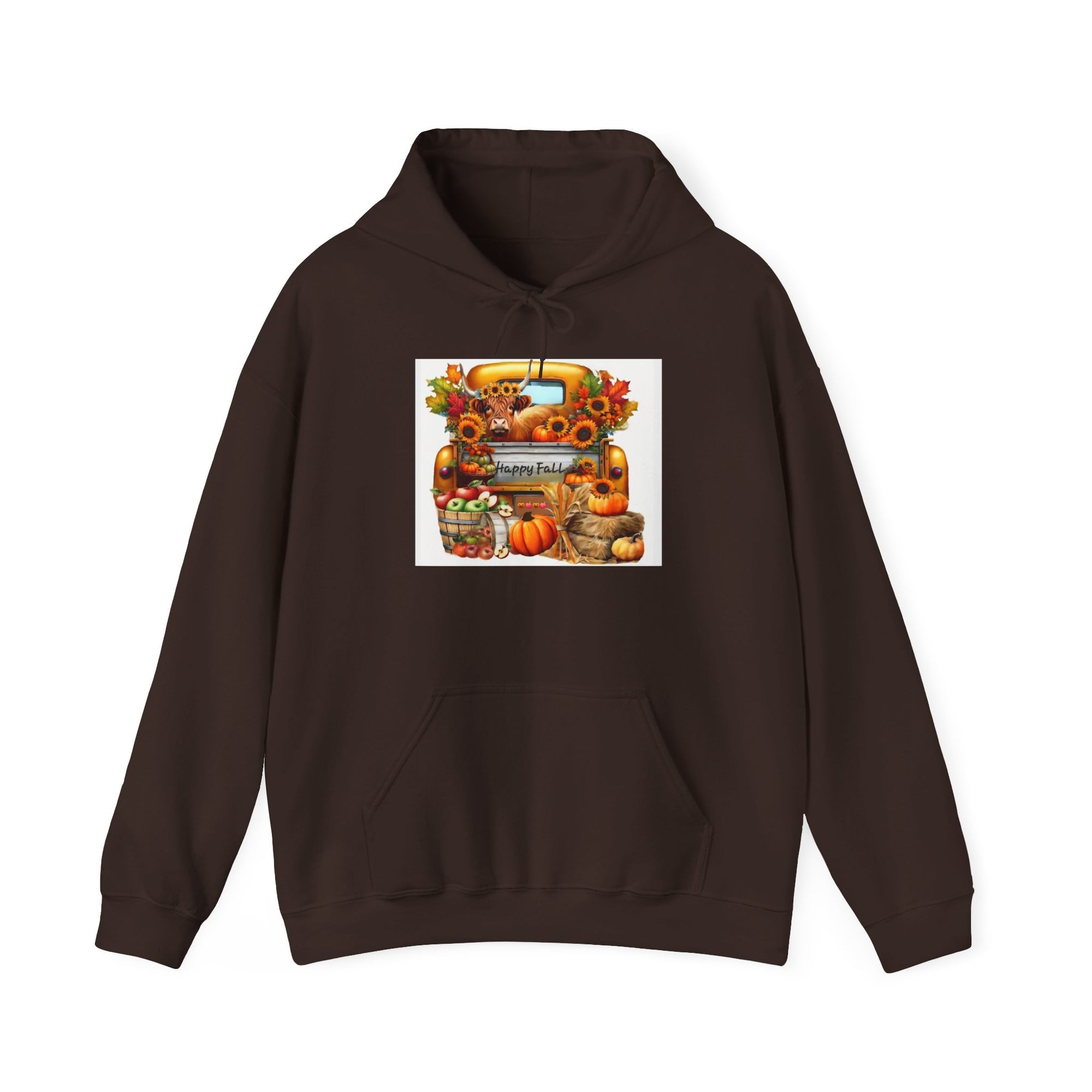 Autumn Harvest Hoodie, Cozy Fall Sweatshirt, Thanksgiving Gift, Pumpkin Patch Apparel, Unisex Hooded Sweatshirt