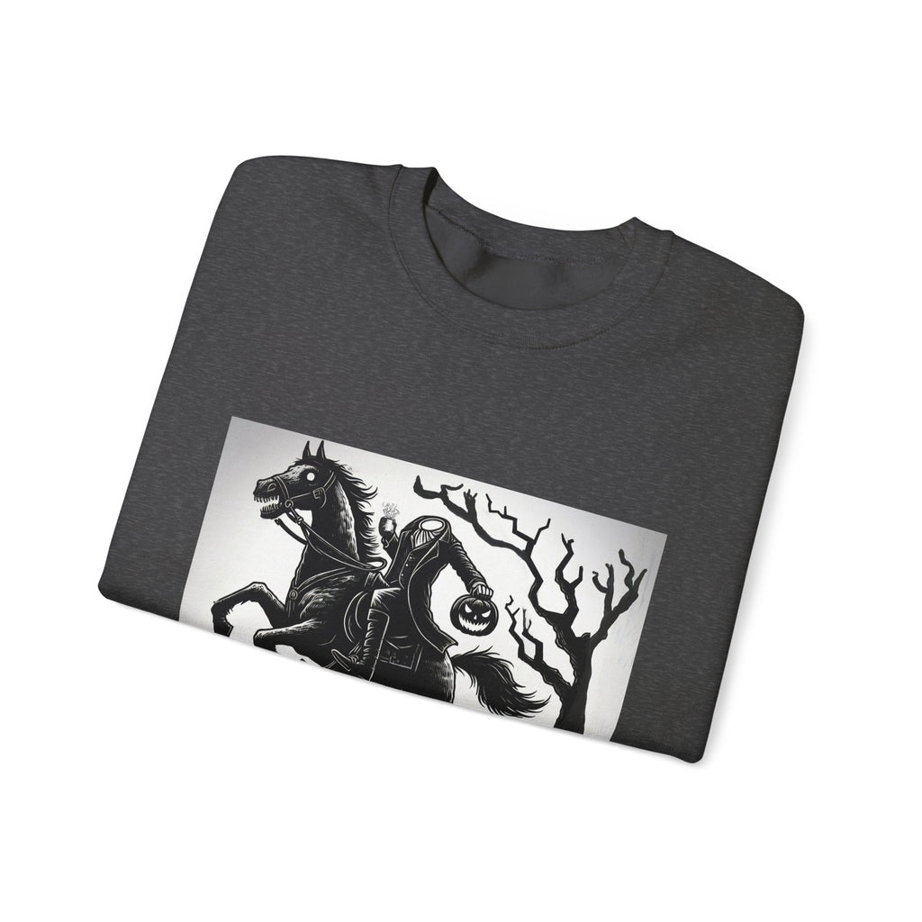 Dorris Hollow Crewneck Sweatshirt, Cozy Unisex Pullover, Halloween Apparel, Fall Fashion, Equestrian Style, Horse Lover Gift, Unique [...]