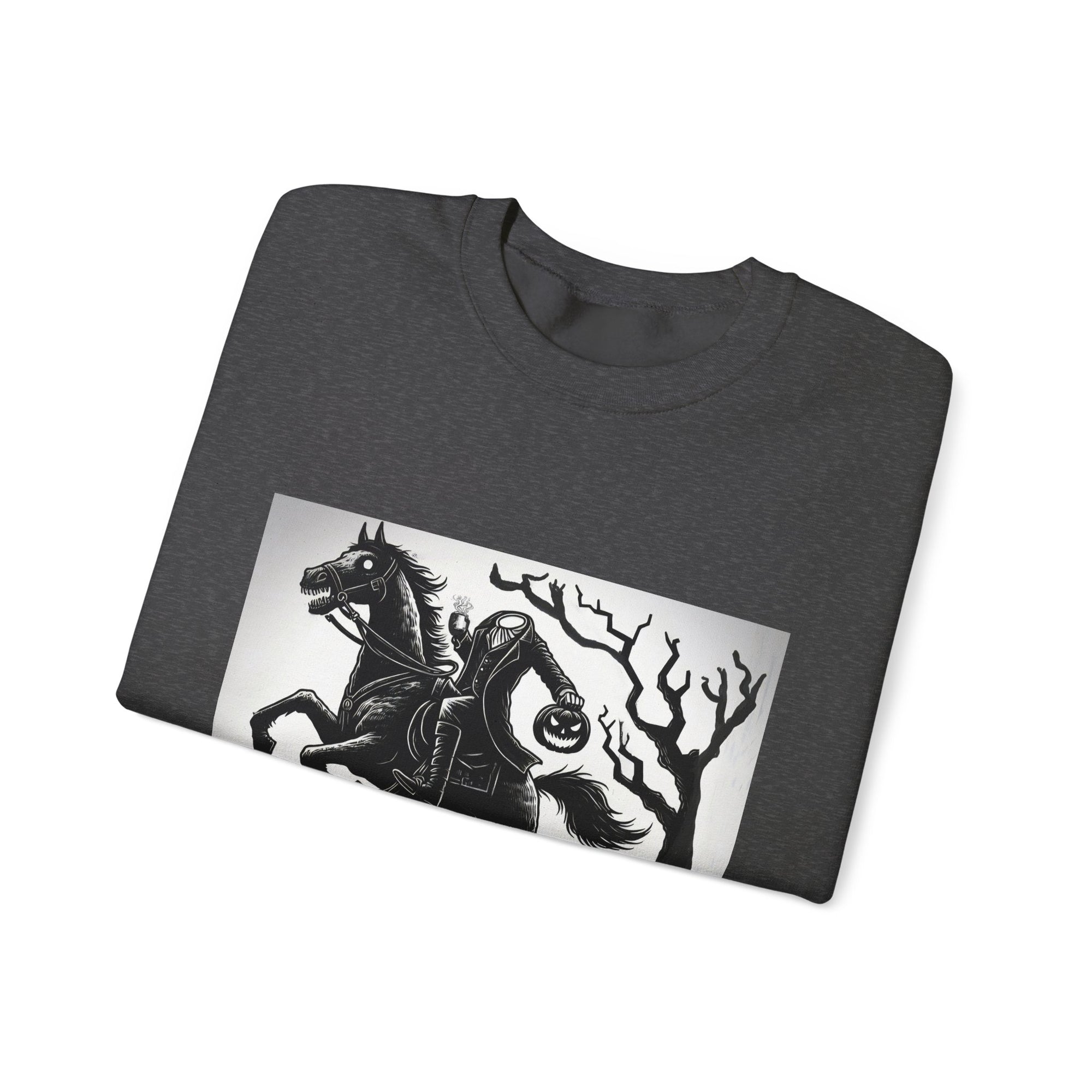 Dorris Hollow Crewneck Sweatshirt, Cozy Unisex Pullover, Halloween Apparel, Fall Fashion, Equestrian Style, Horse Lover Gift, Unique [...]