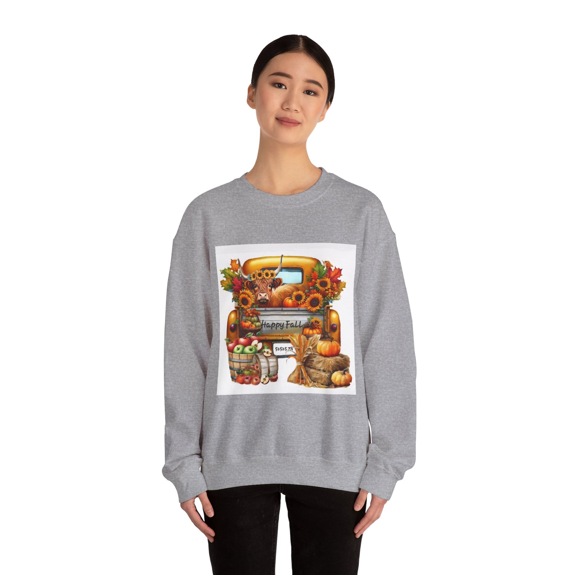 Fall Vibes Unisex Crewneck Sweatshirt, Autumn Sweatshirt, Pumpkin Spice Sweatshirt, Thanksgiving Gift, Cozy Fall Apparel