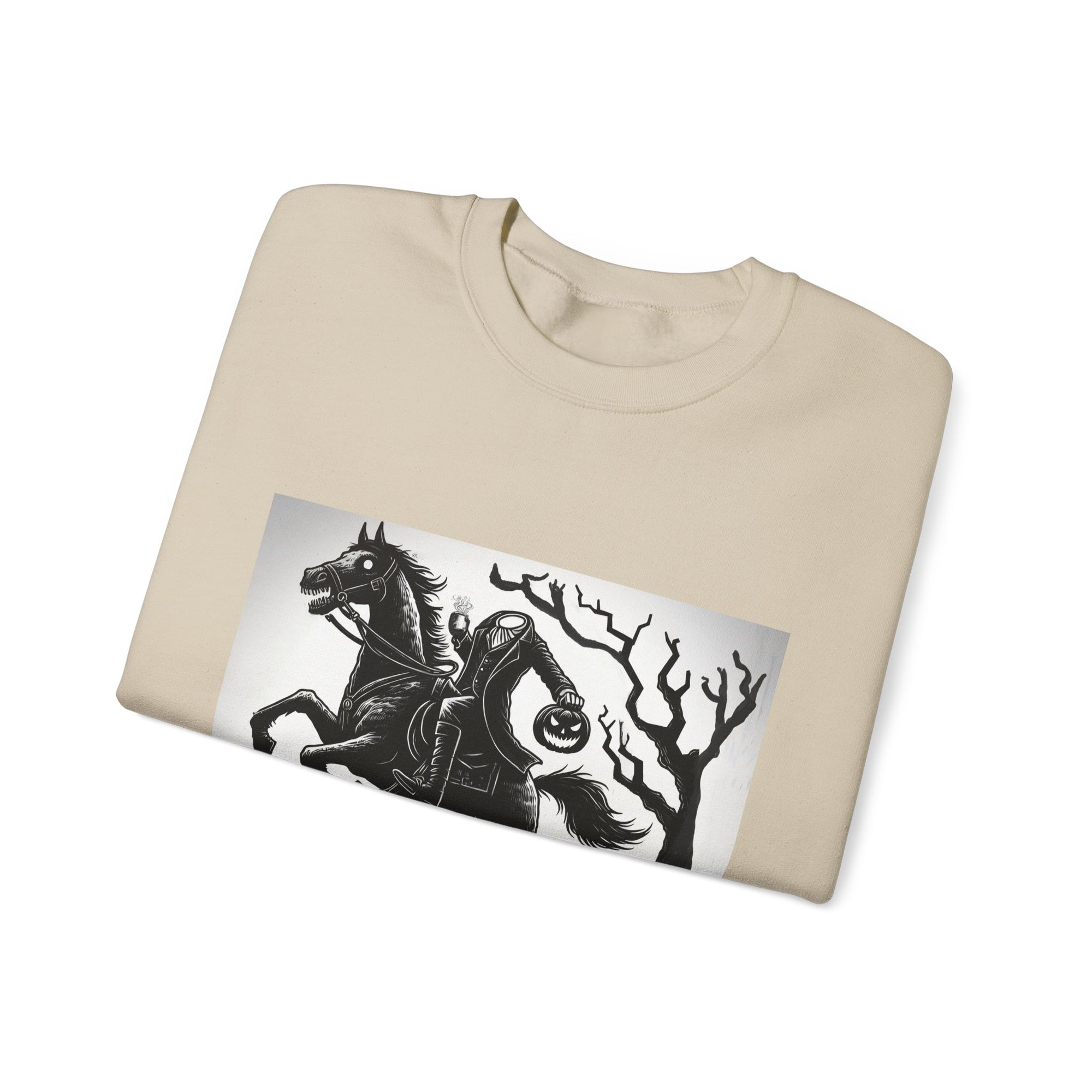 Dorris Hollow Crewneck Sweatshirt, Cozy Unisex Pullover, Halloween Apparel, Fall Fashion, Equestrian Style, Horse Lover Gift, Unique [...]