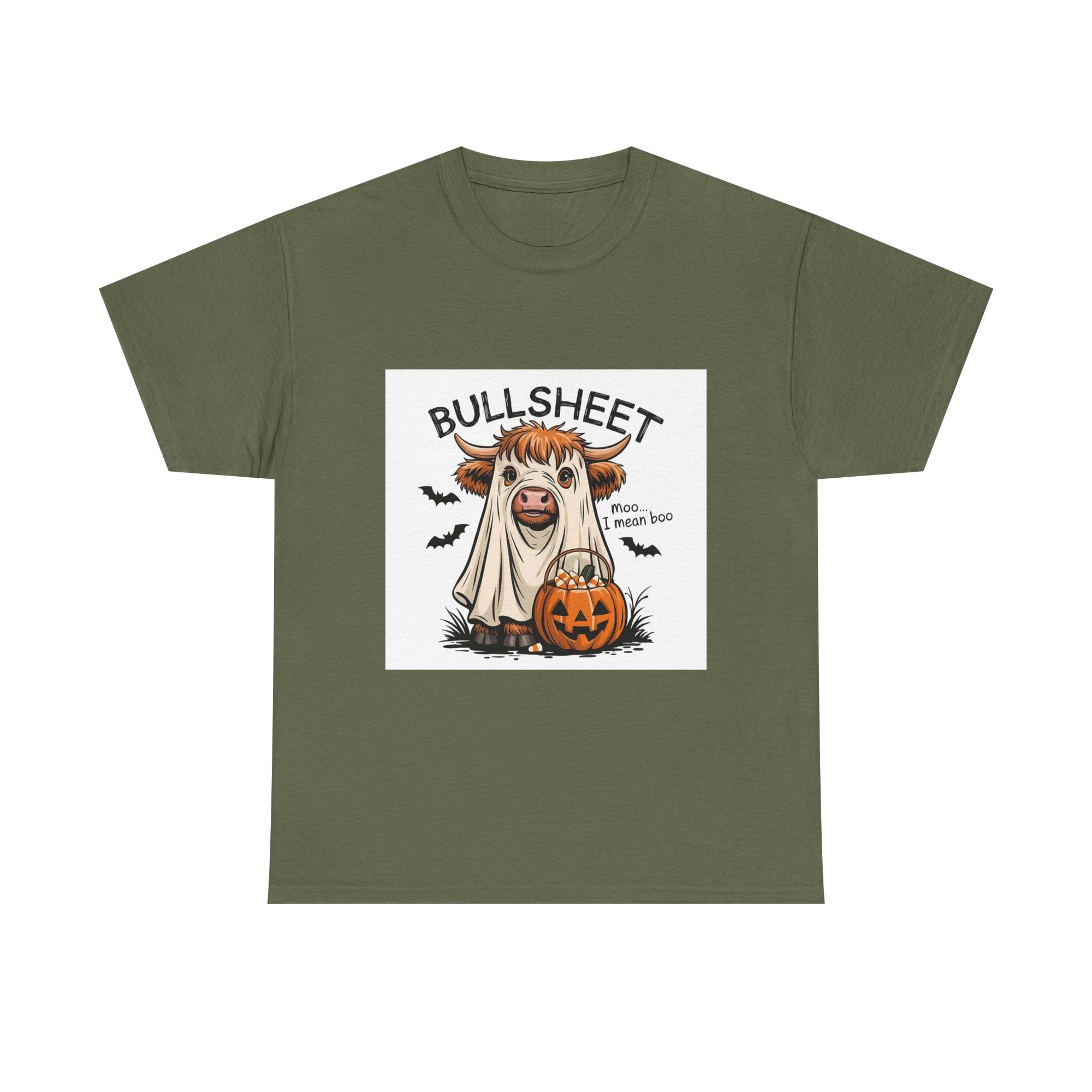 Halloween Cow T-Shirt | Cute Unisex Tee for Fall Festivities | Perfect for Halloween Parties, Trick or Treat, Farm Lovers