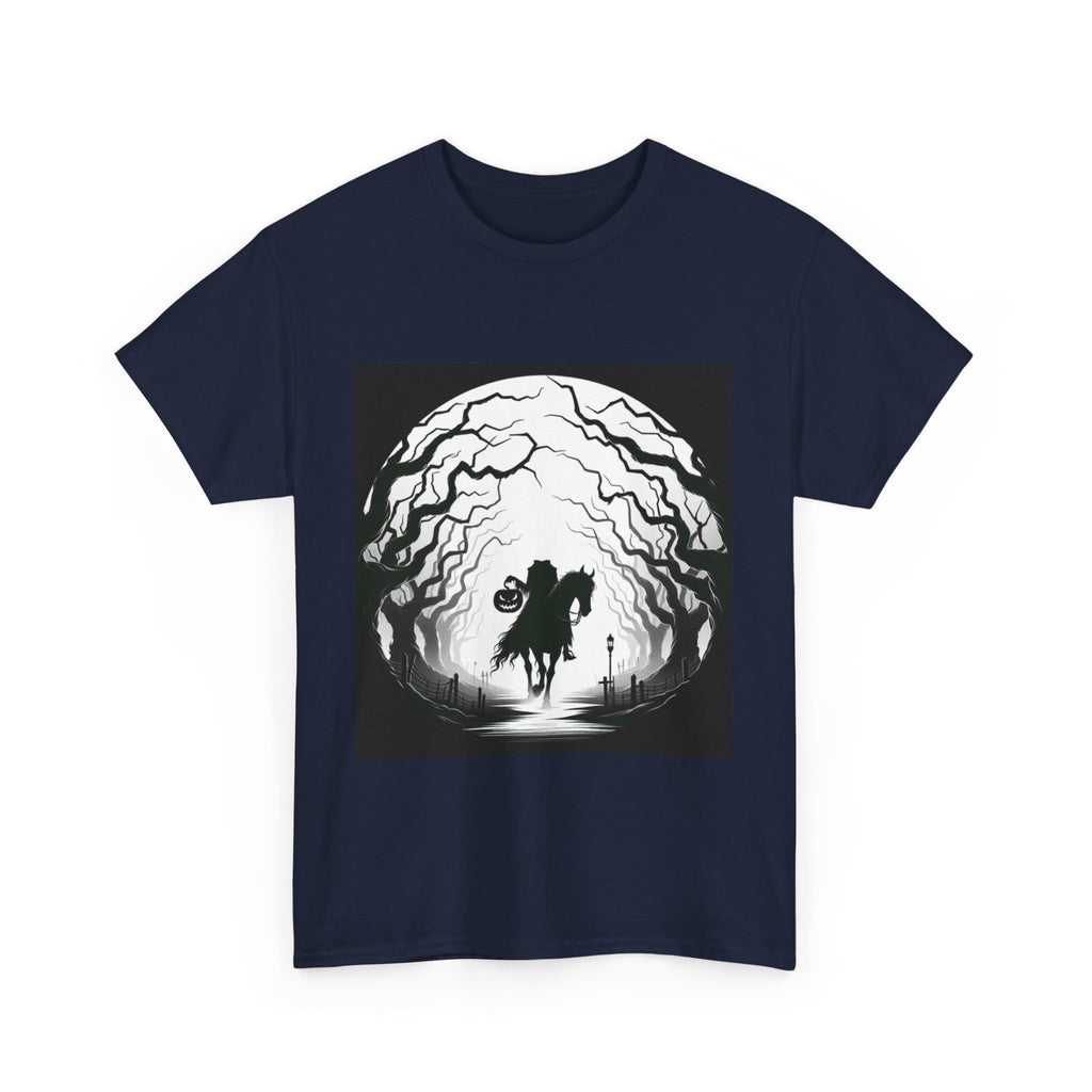 Dark Fantasy Unisex Heavy Cotton Tee, Graphic T-Shirt, Halloween Shirt, Gift for Gamers, Spooky Tee, Casual Wear