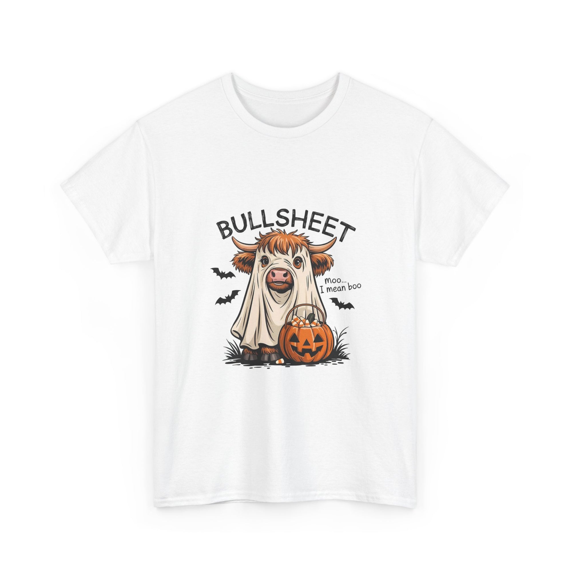 Halloween Cow T-Shirt | Cute Unisex Tee for Fall Festivities | Perfect for Halloween Parties, Trick or Treat, Farm Lovers