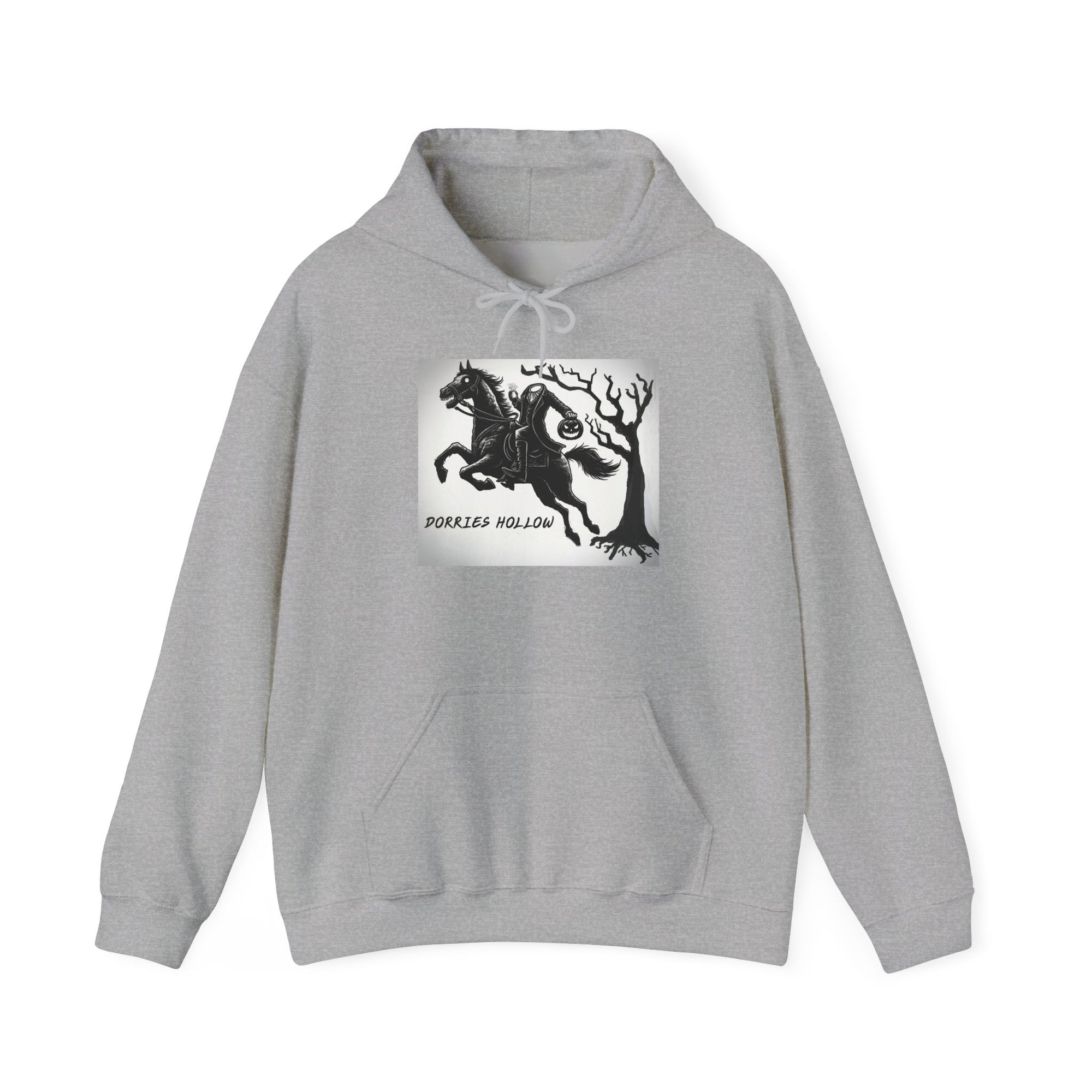 Headless Horseman Hoodie, Unisex Sweatshirt for Nature Lovers, Cozy for Fall, Great for Halloween, Perfect Gift for Adventure Seekers