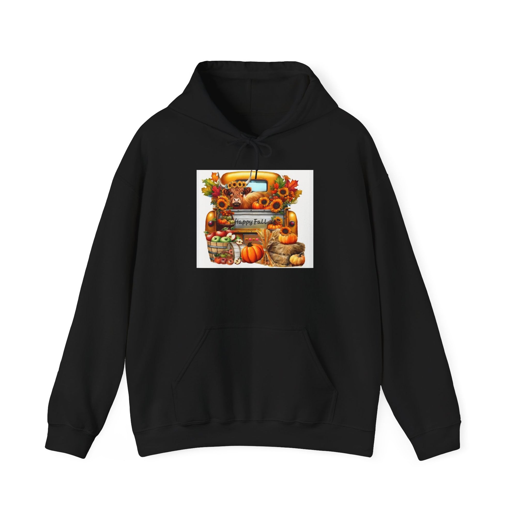 Autumn Harvest Hoodie, Cozy Fall Sweatshirt, Thanksgiving Gift, Pumpkin Patch Apparel, Unisex Hooded Sweatshirt