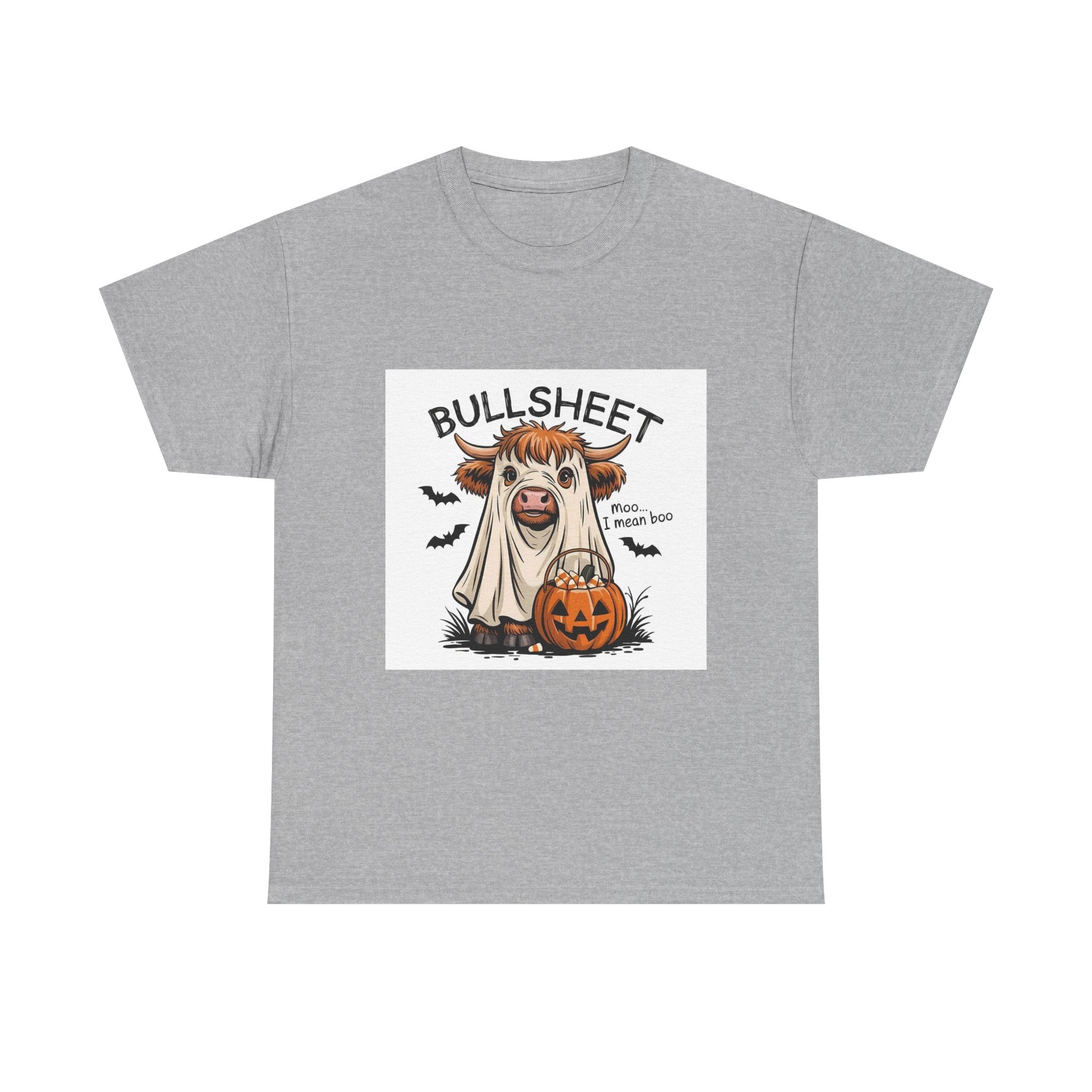 Halloween Cow T-Shirt | Cute Unisex Tee for Fall Festivities | Perfect for Halloween Parties, Trick or Treat, Farm Lovers