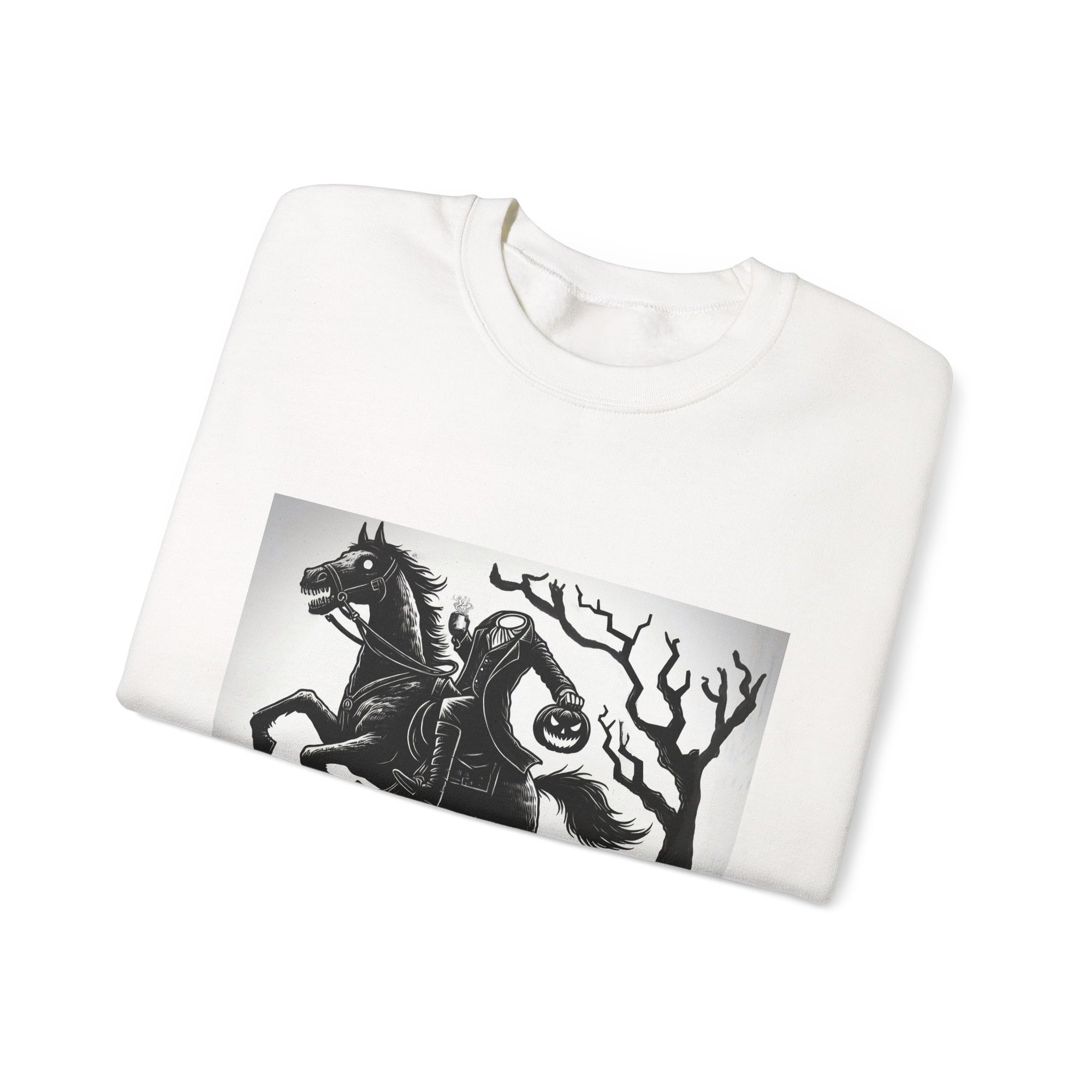 Dorris Hollow Crewneck Sweatshirt, Cozy Unisex Pullover, Halloween Apparel, Fall Fashion, Equestrian Style, Horse Lover Gift, Unique [...]