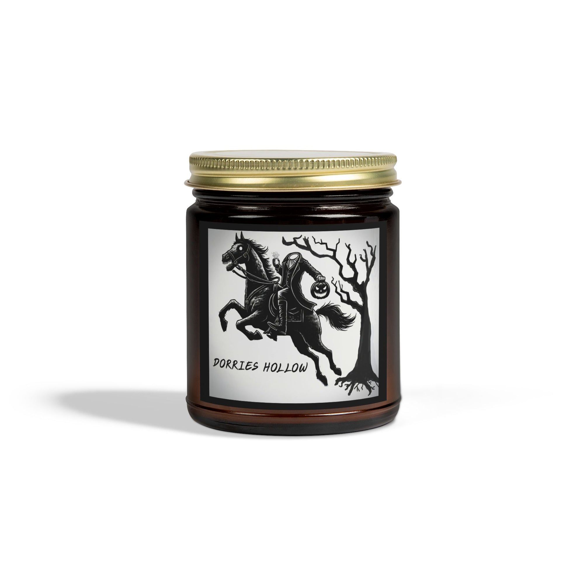 Eerie Scented Candle, Spooky Home Decor, Witchy Gift, Perfect for Halloween, Cozy Candlelight, Haunted Atmosphere