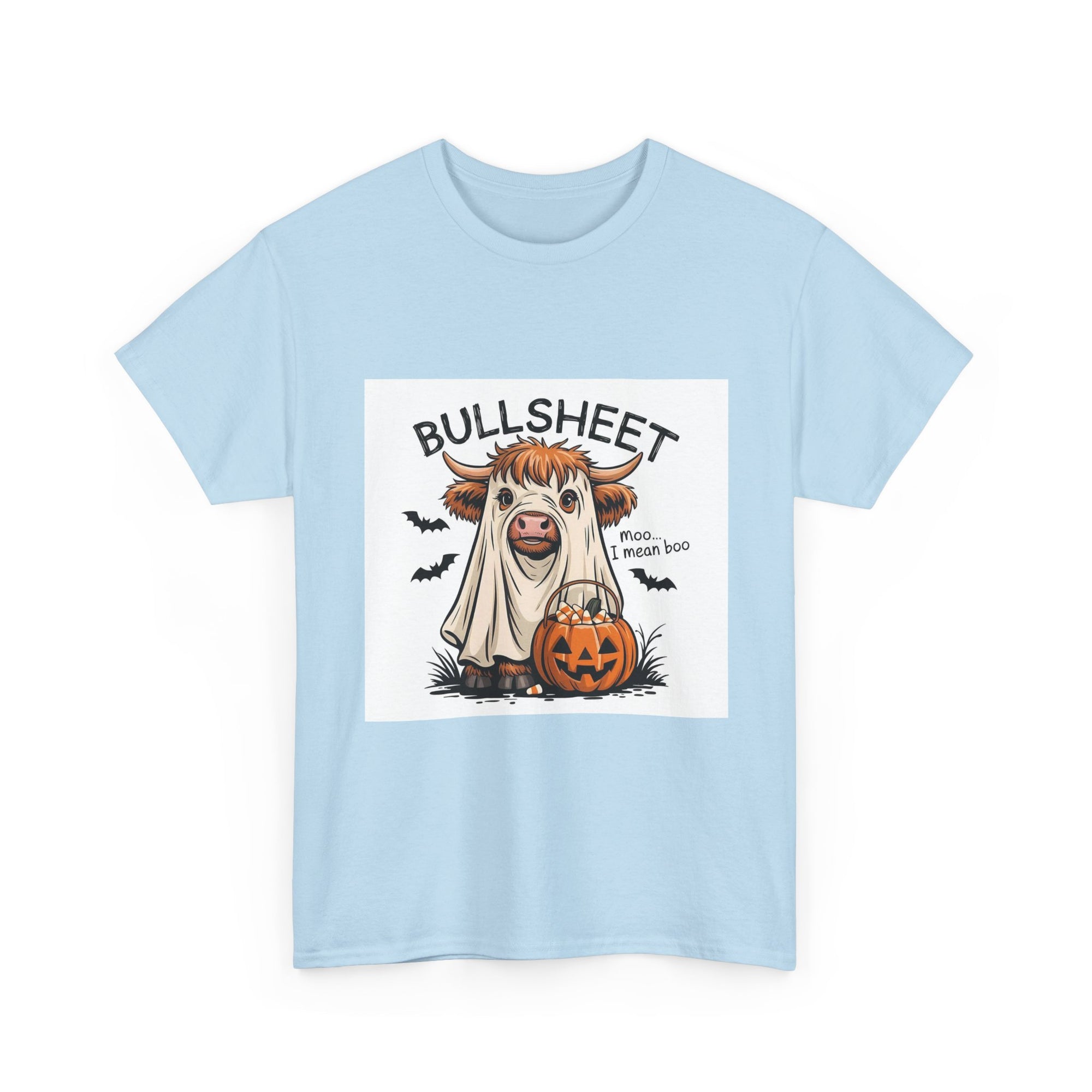 Halloween Cow T-Shirt | Cute Unisex Tee for Fall Festivities | Perfect for Halloween Parties, Trick or Treat, Farm Lovers