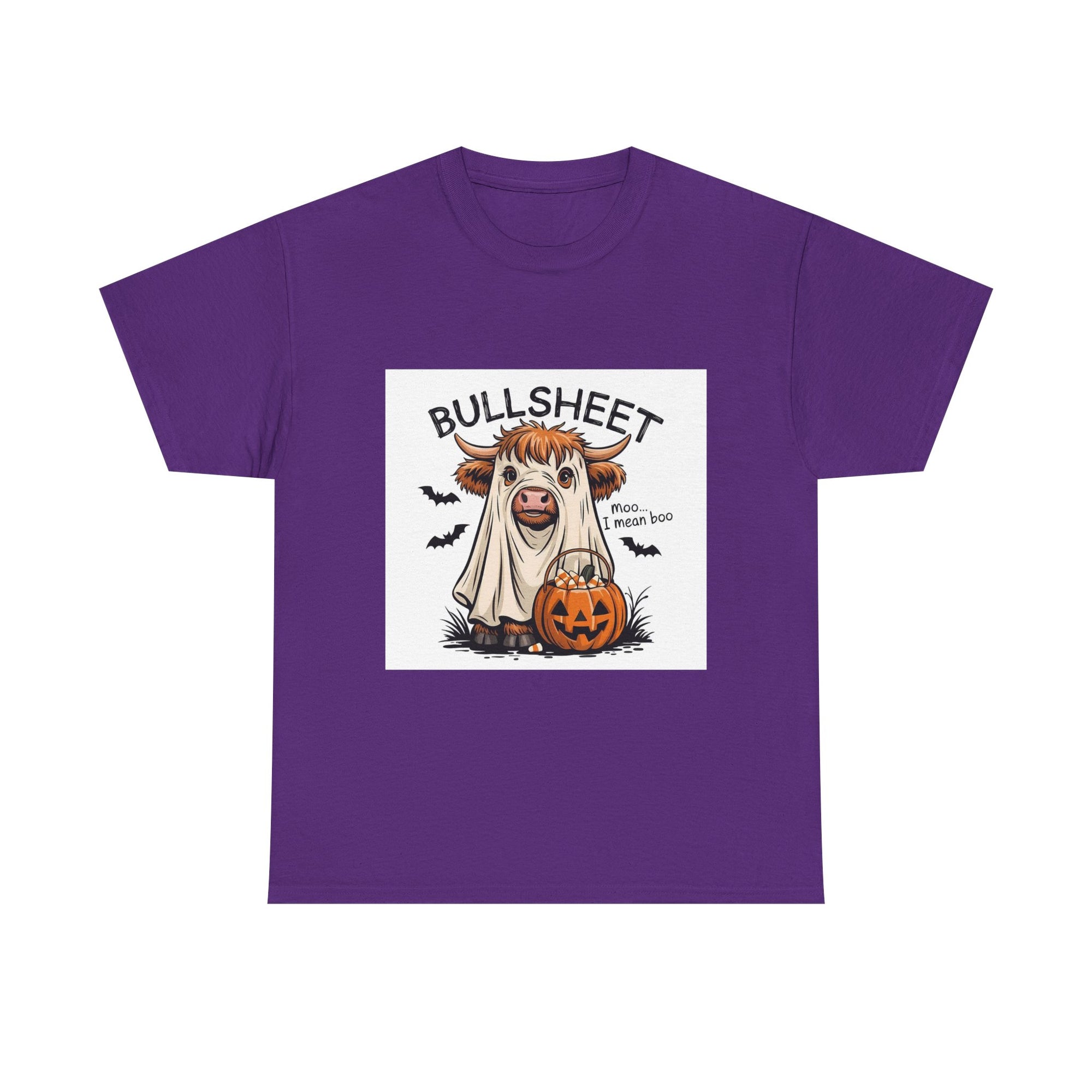 Halloween Cow T-Shirt | Cute Unisex Tee for Fall Festivities | Perfect for Halloween Parties, Trick or Treat, Farm Lovers