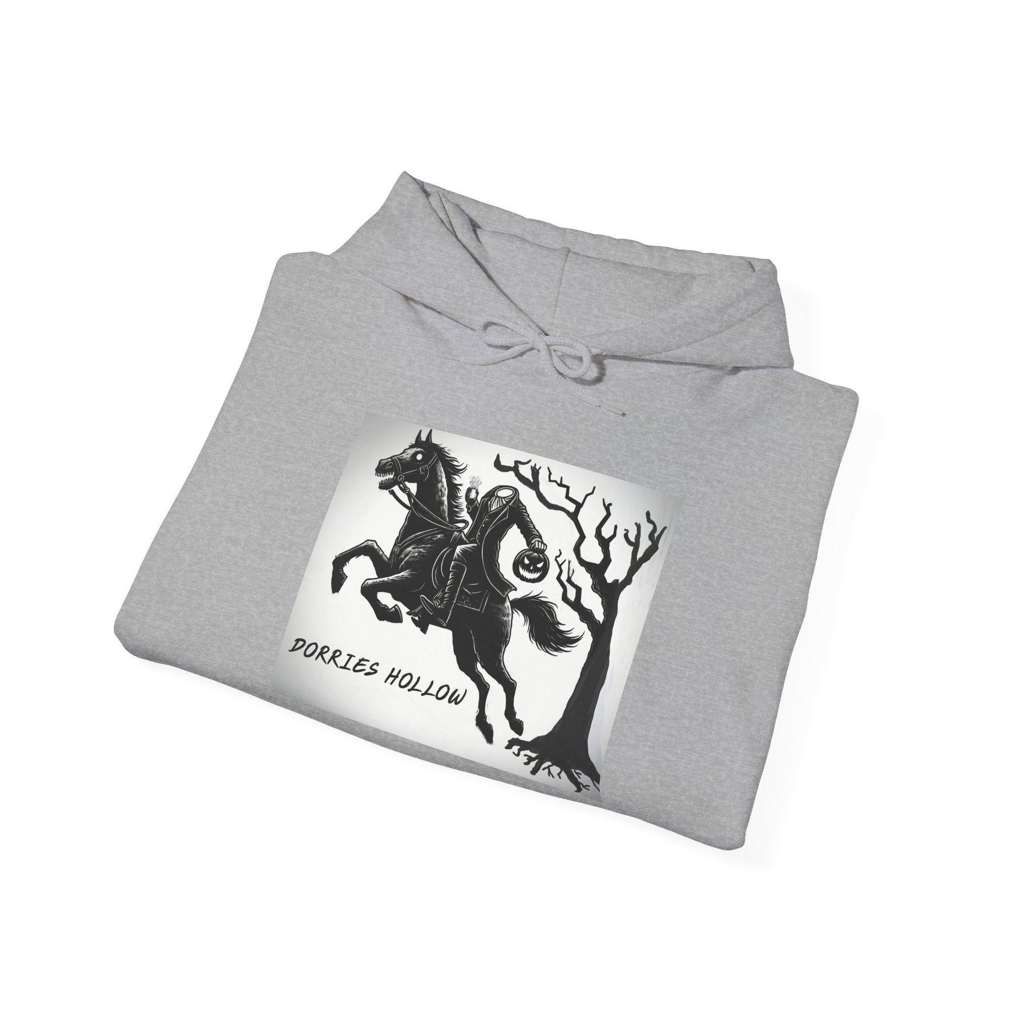 Headless Horseman Hoodie, Unisex Sweatshirt for Nature Lovers, Cozy for Fall, Great for Halloween, Perfect Gift for Adventure Seekers
