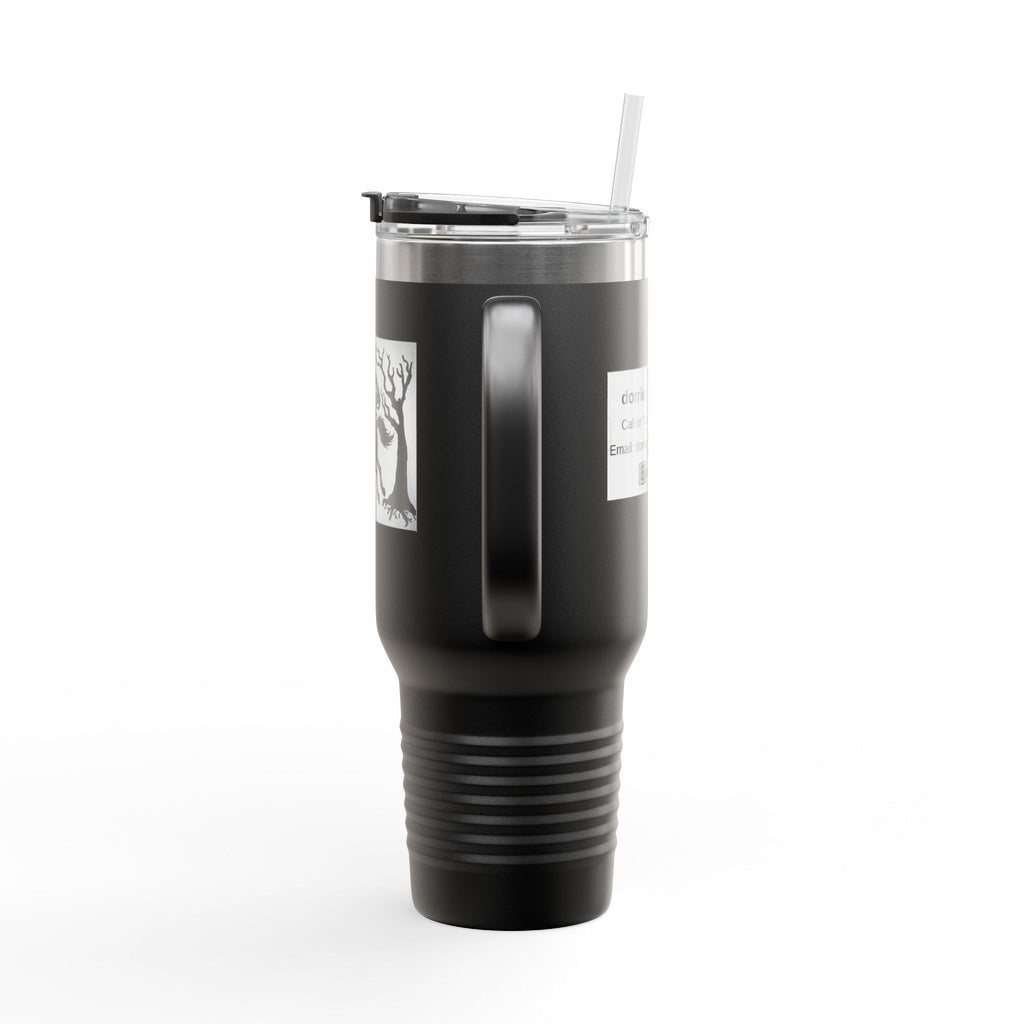 Spooky Ride Insulated Travel Mug, Perfect for Halloween Parties, Road Trips, Gift for Horse Lovers, Eco-Friendly Drinkware