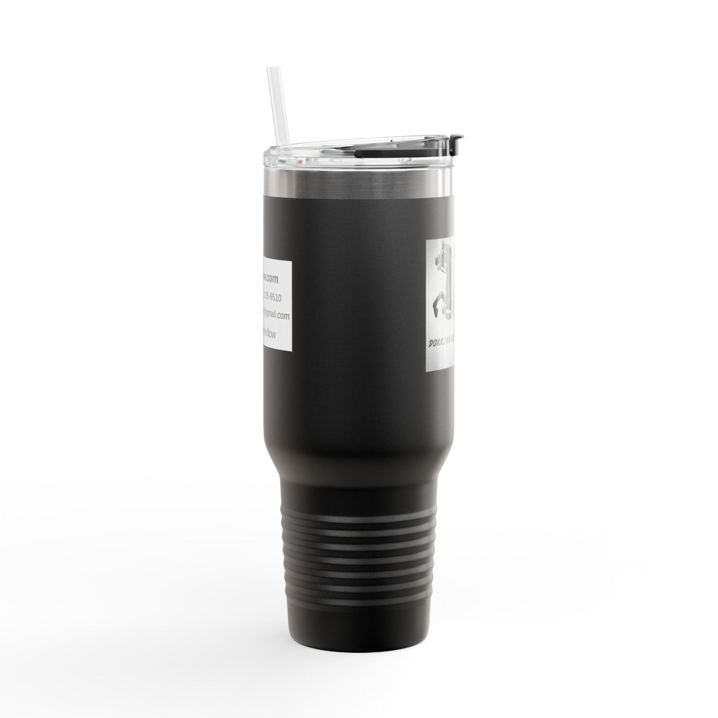 Spooky Ride Insulated Travel Mug, Perfect for Halloween Parties, Road Trips, Gift for Horse Lovers, Eco-Friendly Drinkware