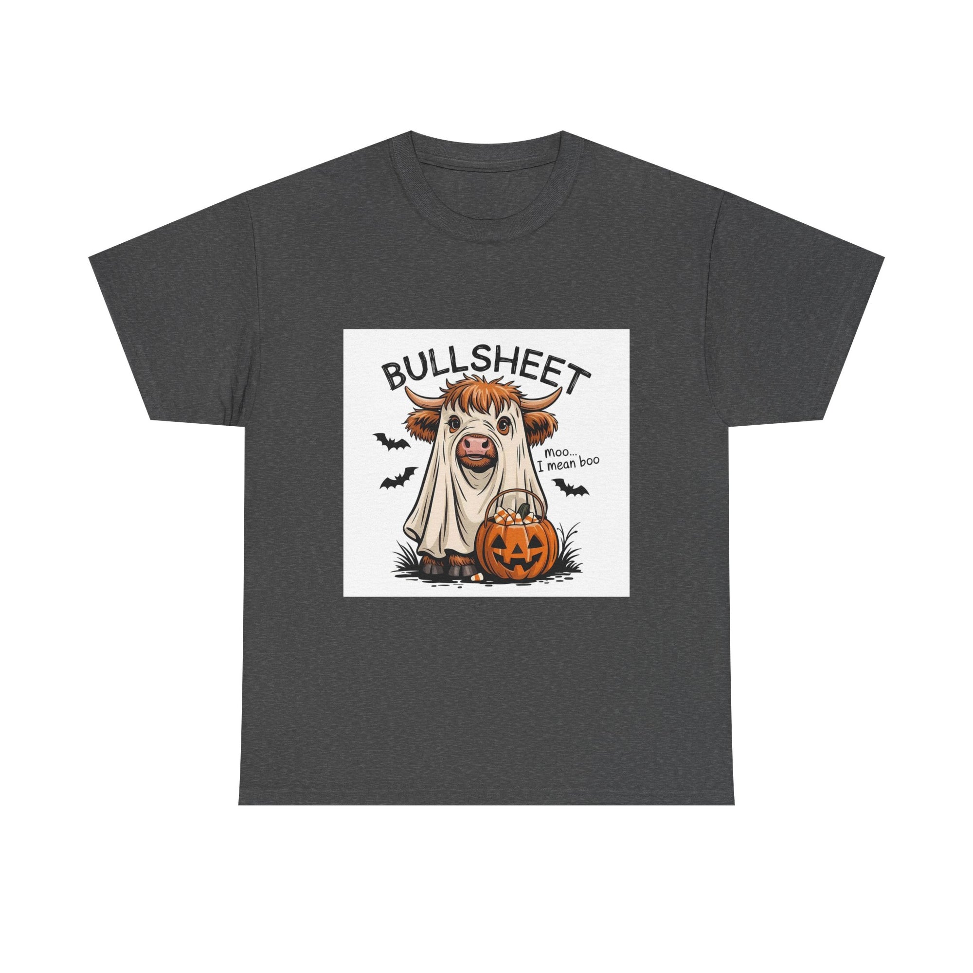 Halloween Cow T-Shirt | Cute Unisex Tee for Fall Festivities | Perfect for Halloween Parties, Trick or Treat, Farm Lovers