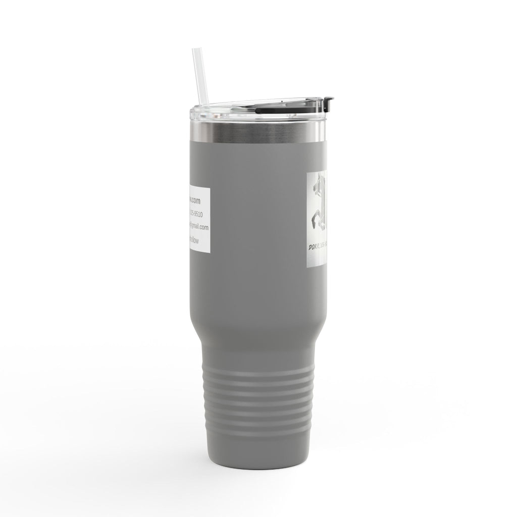 Spooky Ride Insulated Travel Mug, Perfect for Halloween Parties, Road Trips, Gift for Horse Lovers, Eco-Friendly Drinkware