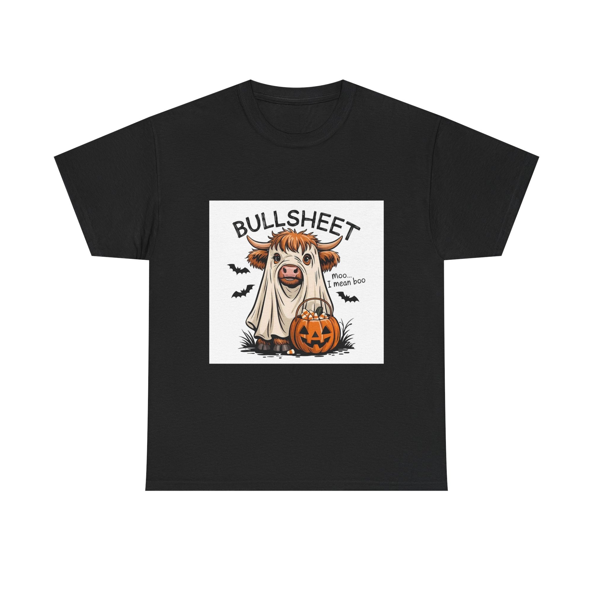 Halloween Cow T-Shirt | Cute Unisex Tee for Fall Festivities | Perfect for Halloween Parties, Trick or Treat, Farm Lovers