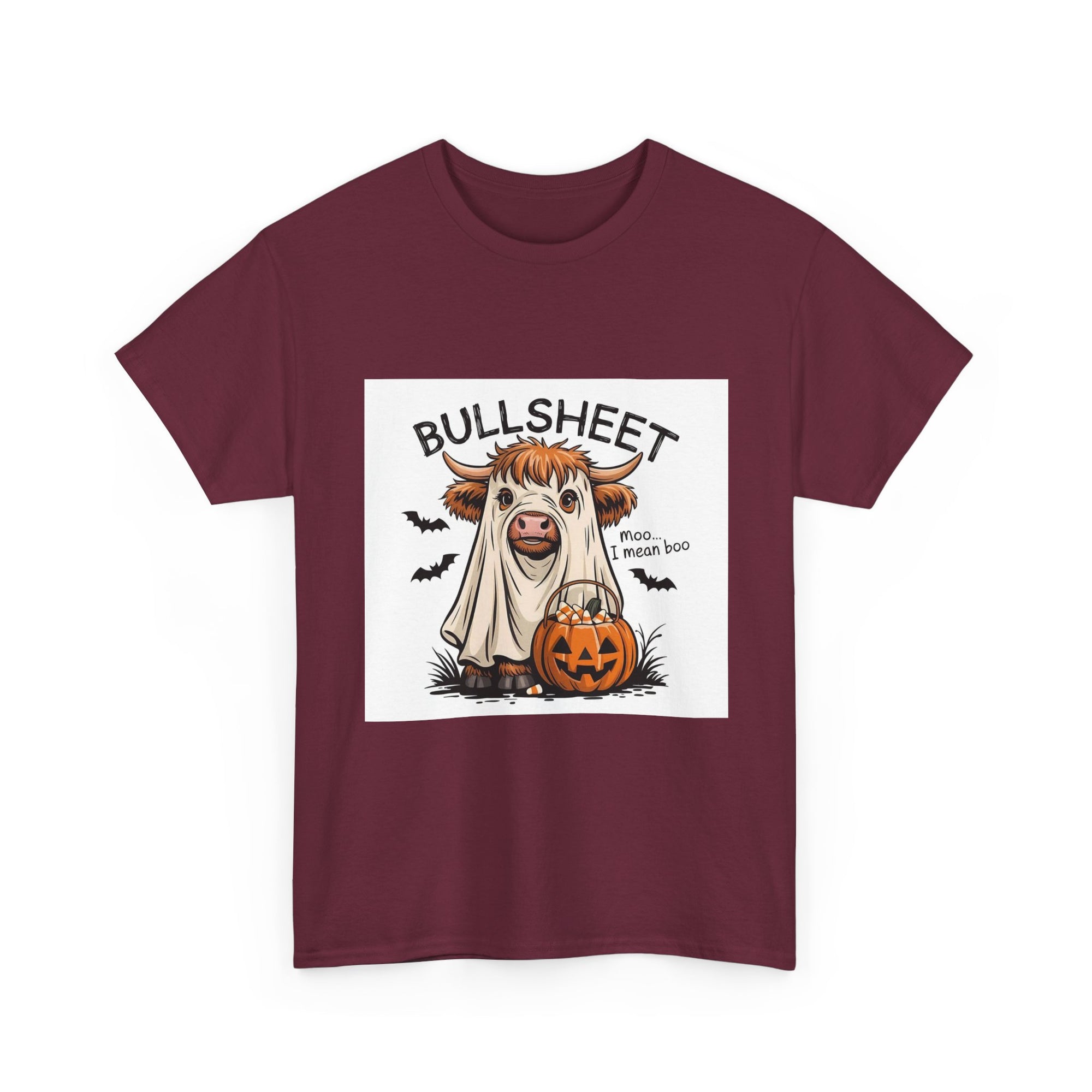 Halloween Cow T-Shirt | Cute Unisex Tee for Fall Festivities | Perfect for Halloween Parties, Trick or Treat, Farm Lovers
