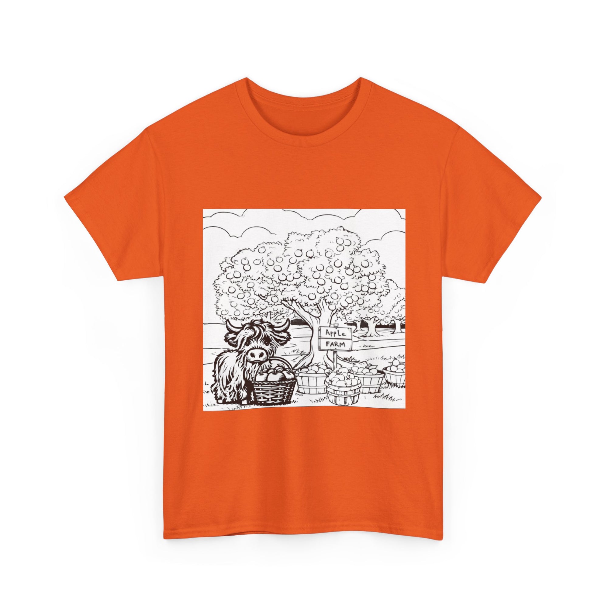 Whimsical Farm Life Tee, Casual Graphic Tee for Animal Lovers, Unisex Cotton Shirt for Summer