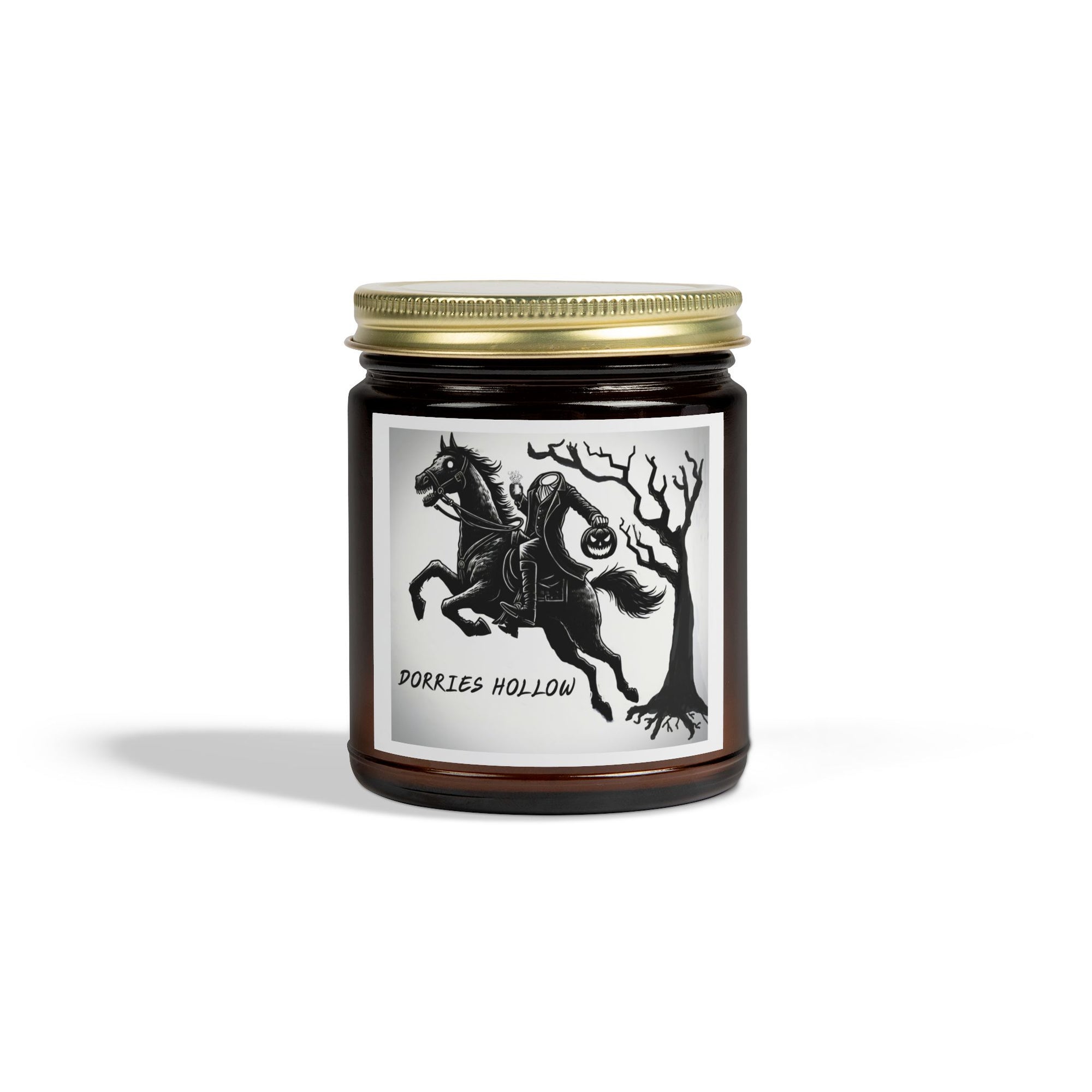 Eerie Scented Candle, Spooky Home Decor, Witchy Gift, Perfect for Halloween, Cozy Candlelight, Haunted Atmosphere