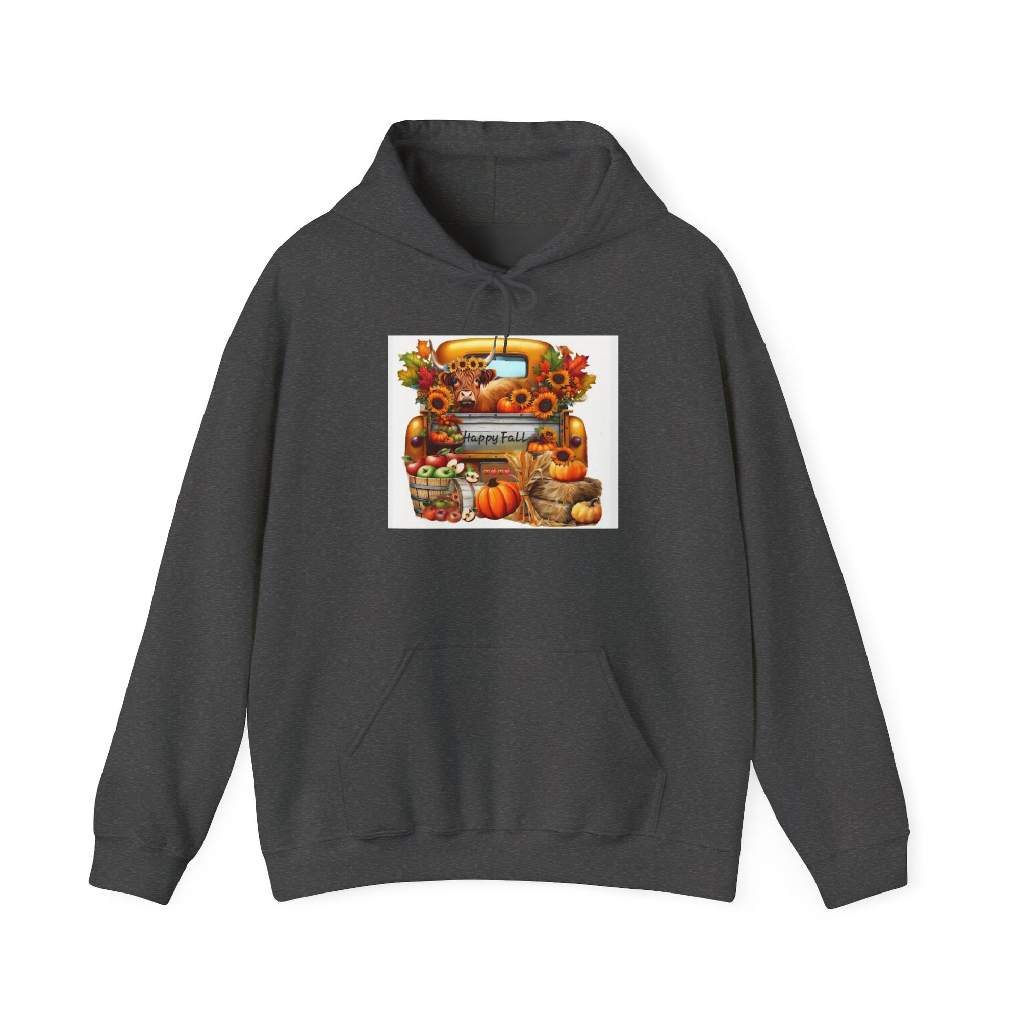 Autumn Harvest Hoodie, Cozy Fall Sweatshirt, Thanksgiving Gift, Pumpkin Patch Apparel, Unisex Hooded Sweatshirt