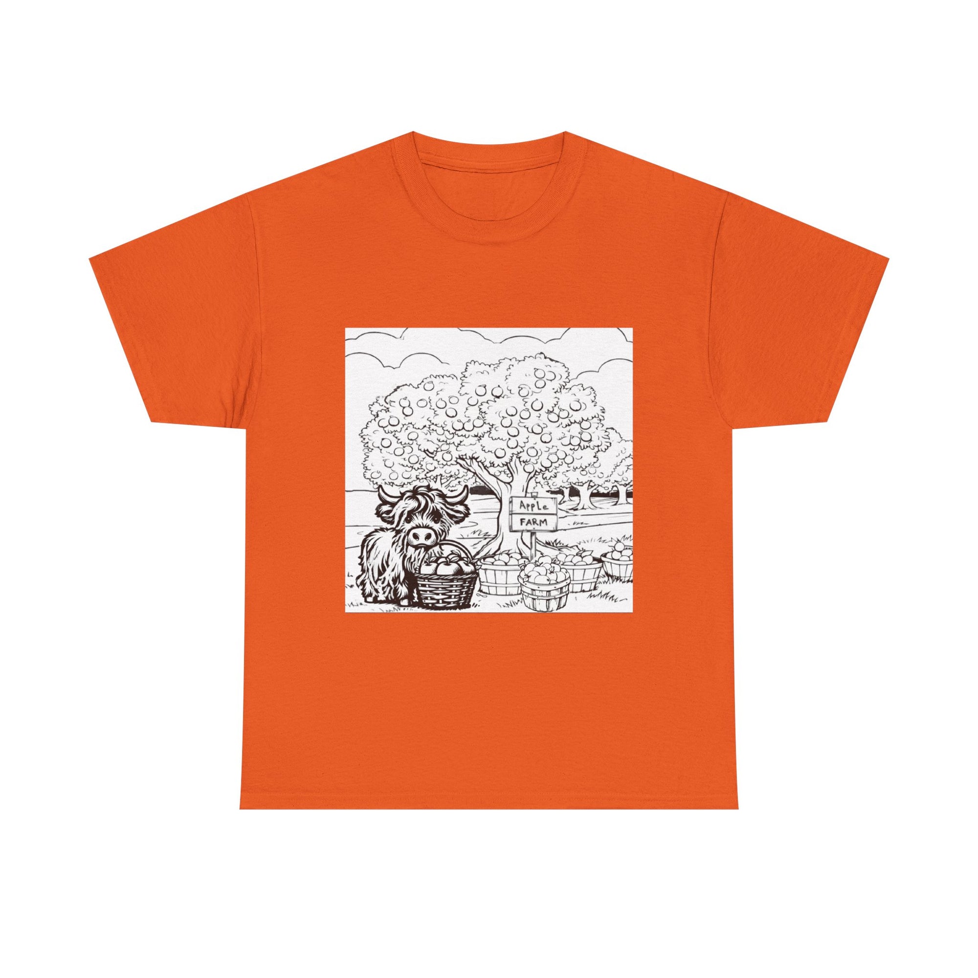 Whimsical Farm Life Tee, Casual Graphic Tee for Animal Lovers, Unisex Cotton Shirt for Summer