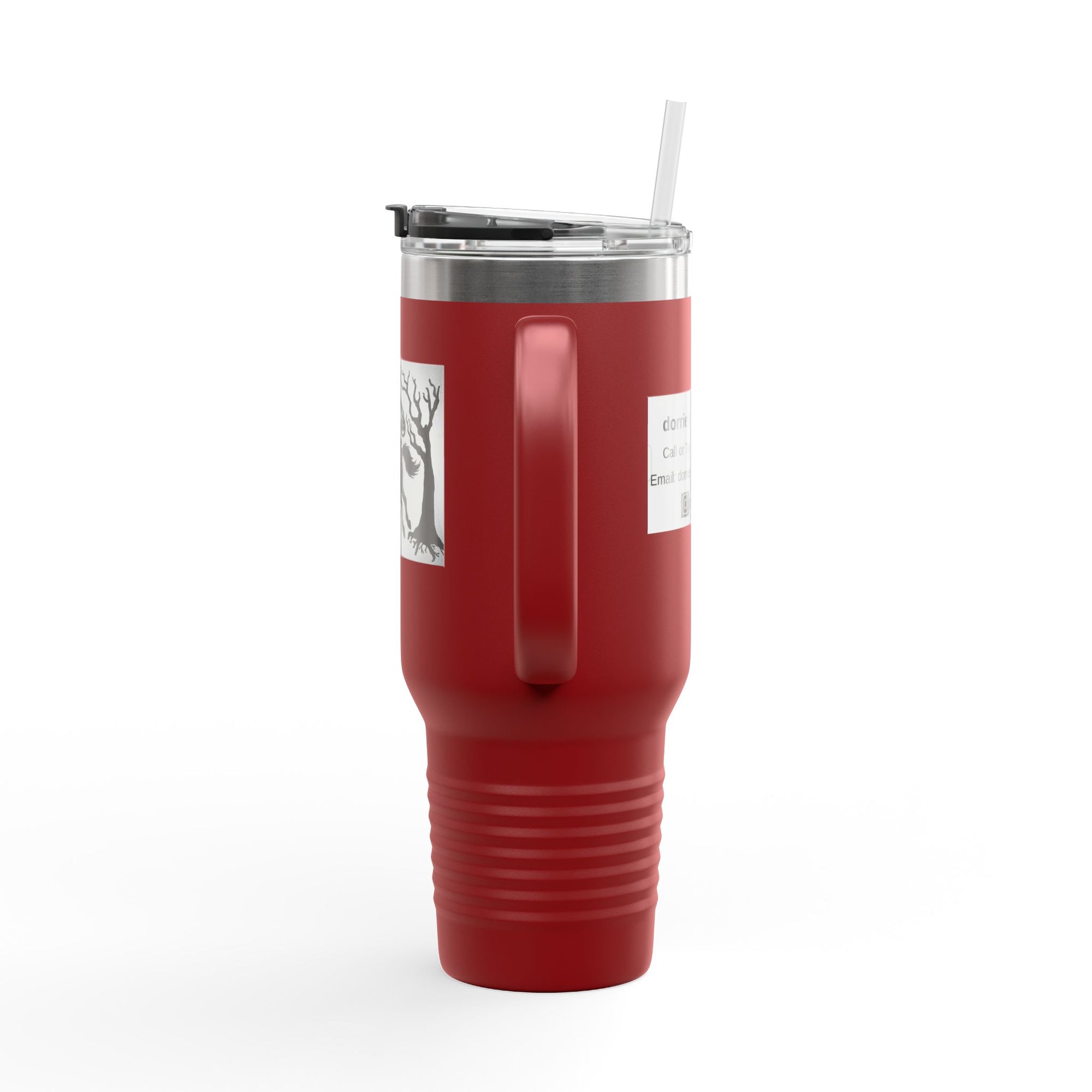 Spooky Ride Insulated Travel Mug, Perfect for Halloween Parties, Road Trips, Gift for Horse Lovers, Eco-Friendly Drinkware