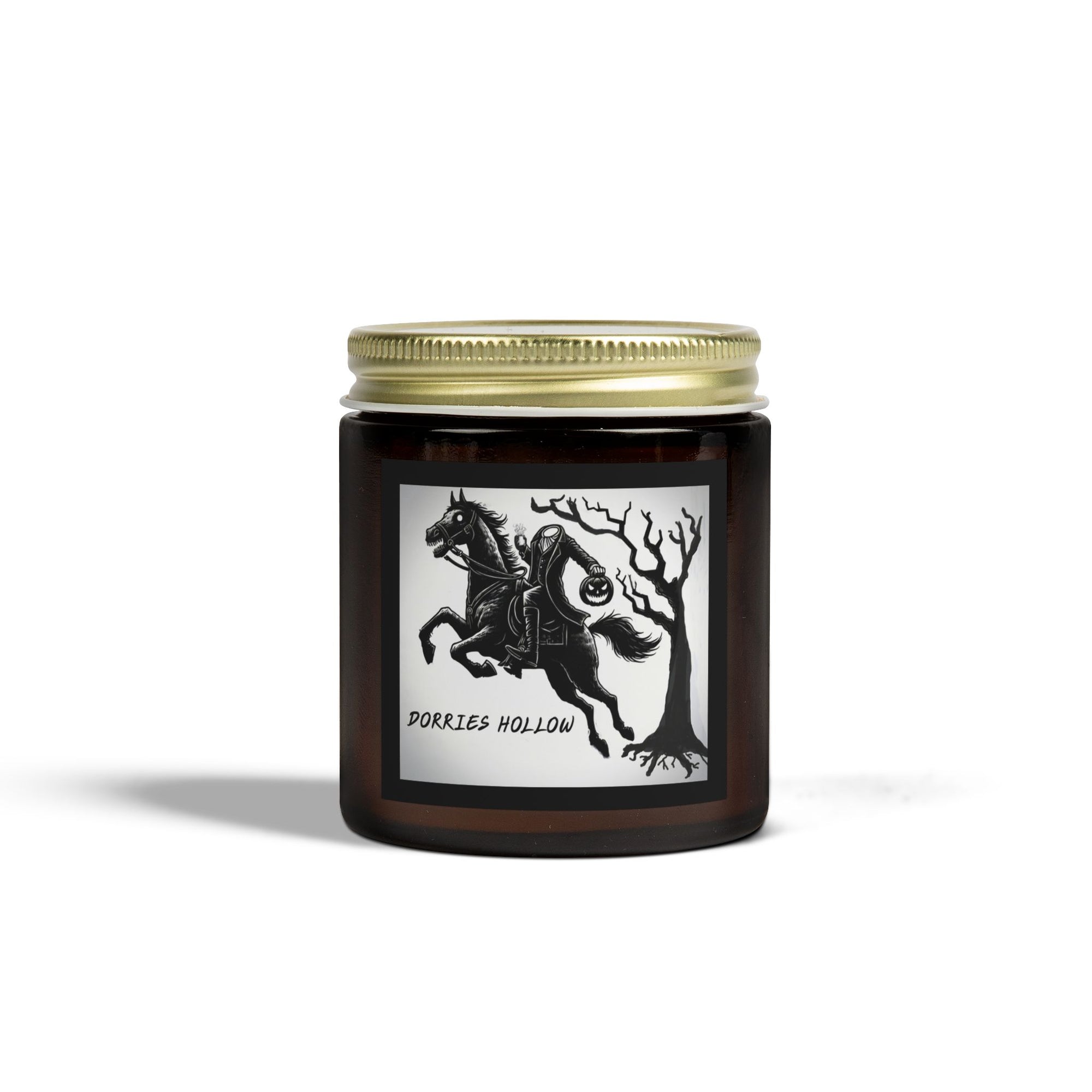 Eerie Scented Candle, Spooky Home Decor, Witchy Gift, Perfect for Halloween, Cozy Candlelight, Haunted Atmosphere