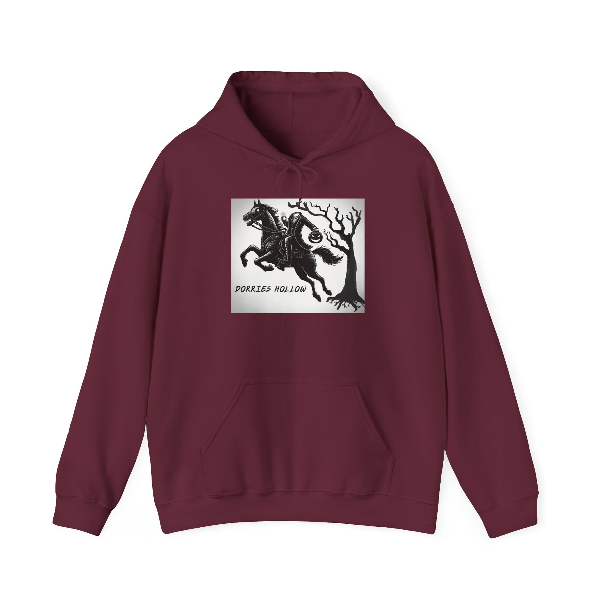 Headless Horseman Hoodie, Unisex Sweatshirt for Nature Lovers, Cozy for Fall, Great for Halloween, Perfect Gift for Adventure Seekers