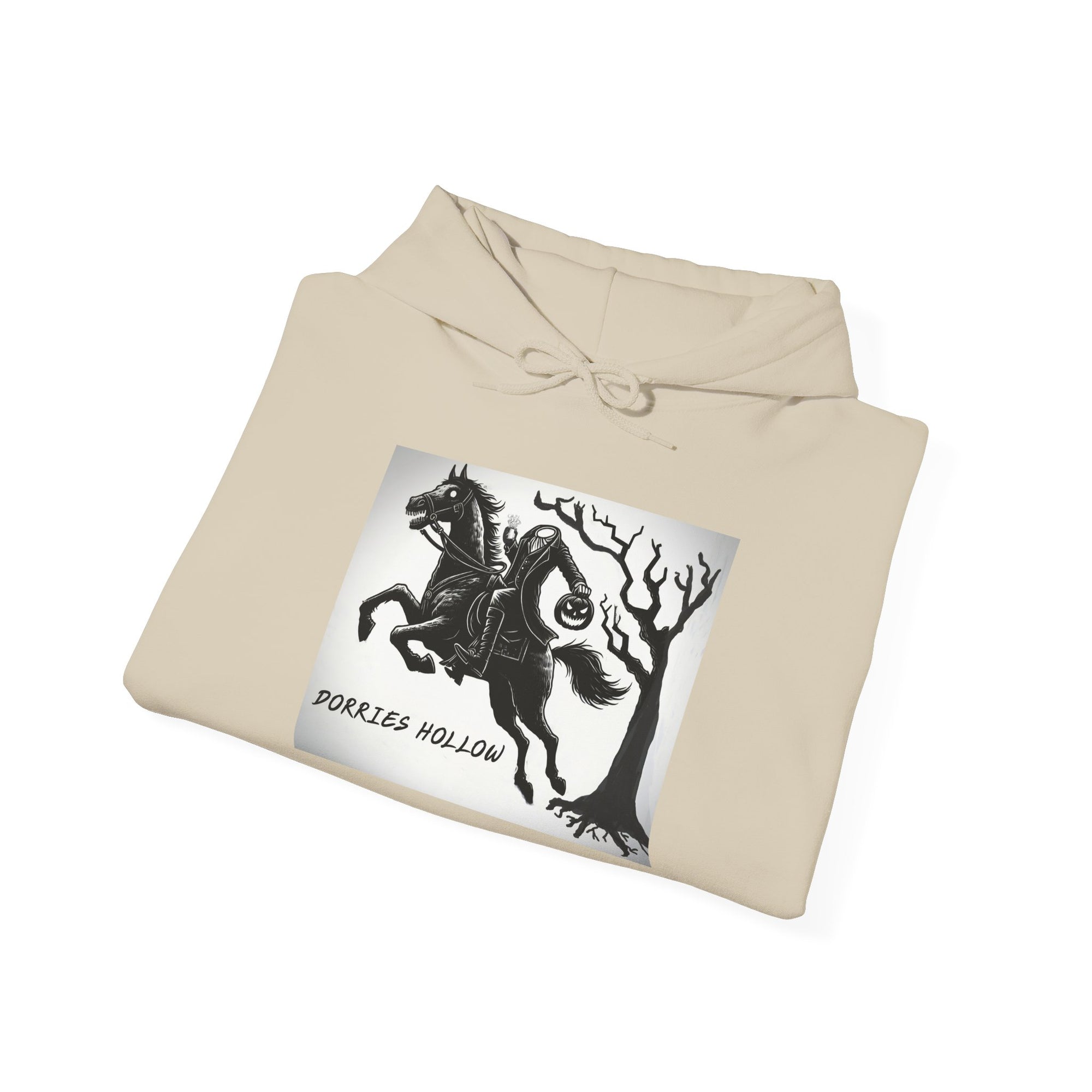 Headless Horseman Hoodie, Unisex Sweatshirt for Nature Lovers, Cozy for Fall, Great for Halloween, Perfect Gift for Adventure Seekers