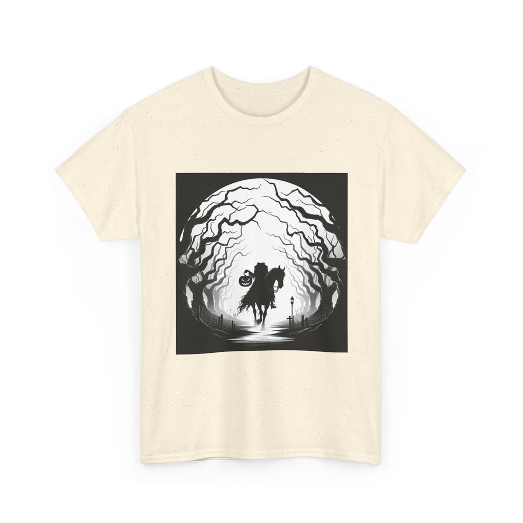 Dark Fantasy Unisex Heavy Cotton Tee, Graphic T-Shirt, Halloween Shirt, Gift for Gamers, Spooky Tee, Casual Wear