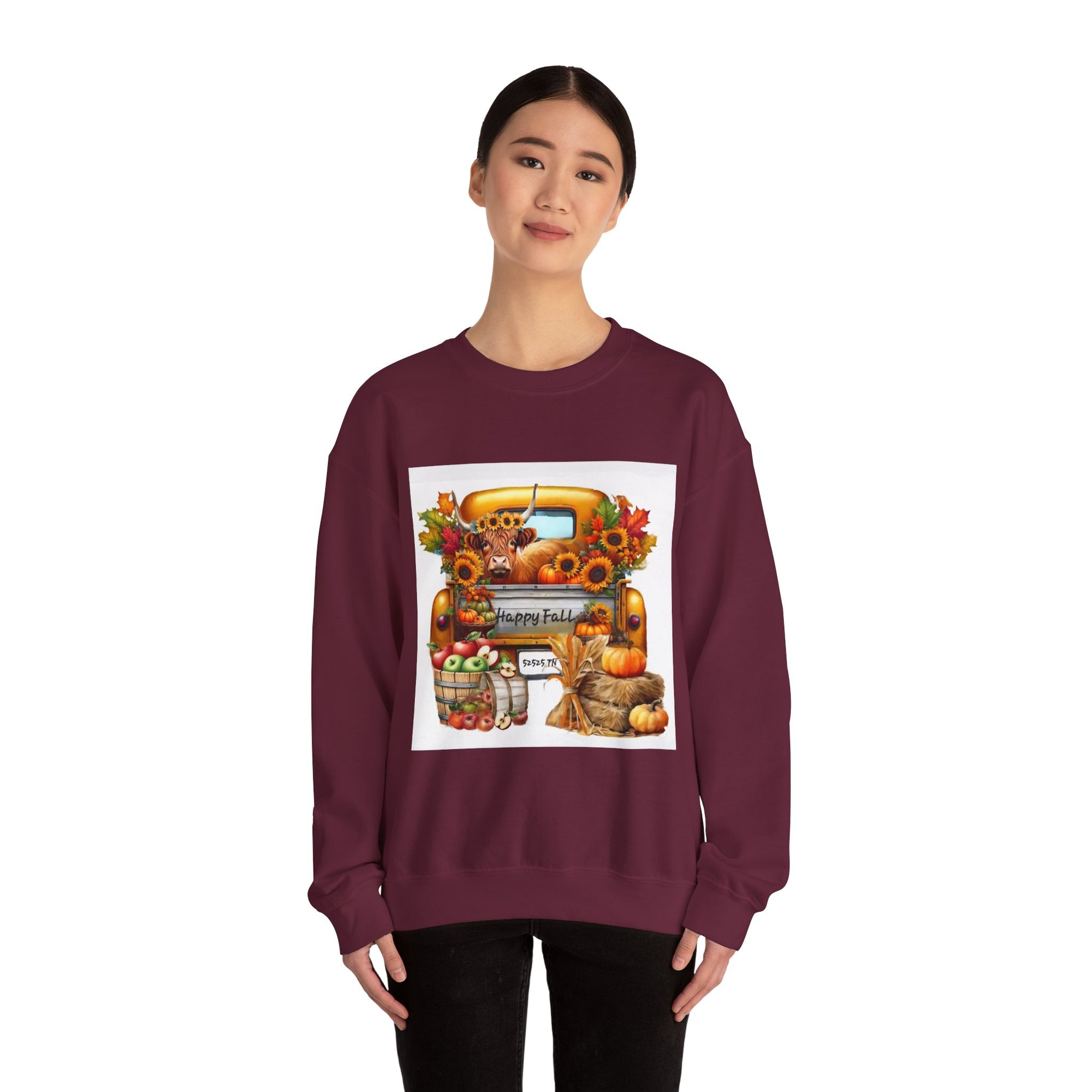 Fall Vibes Unisex Crewneck Sweatshirt, Autumn Sweatshirt, Pumpkin Spice Sweatshirt, Thanksgiving Gift, Cozy Fall Apparel