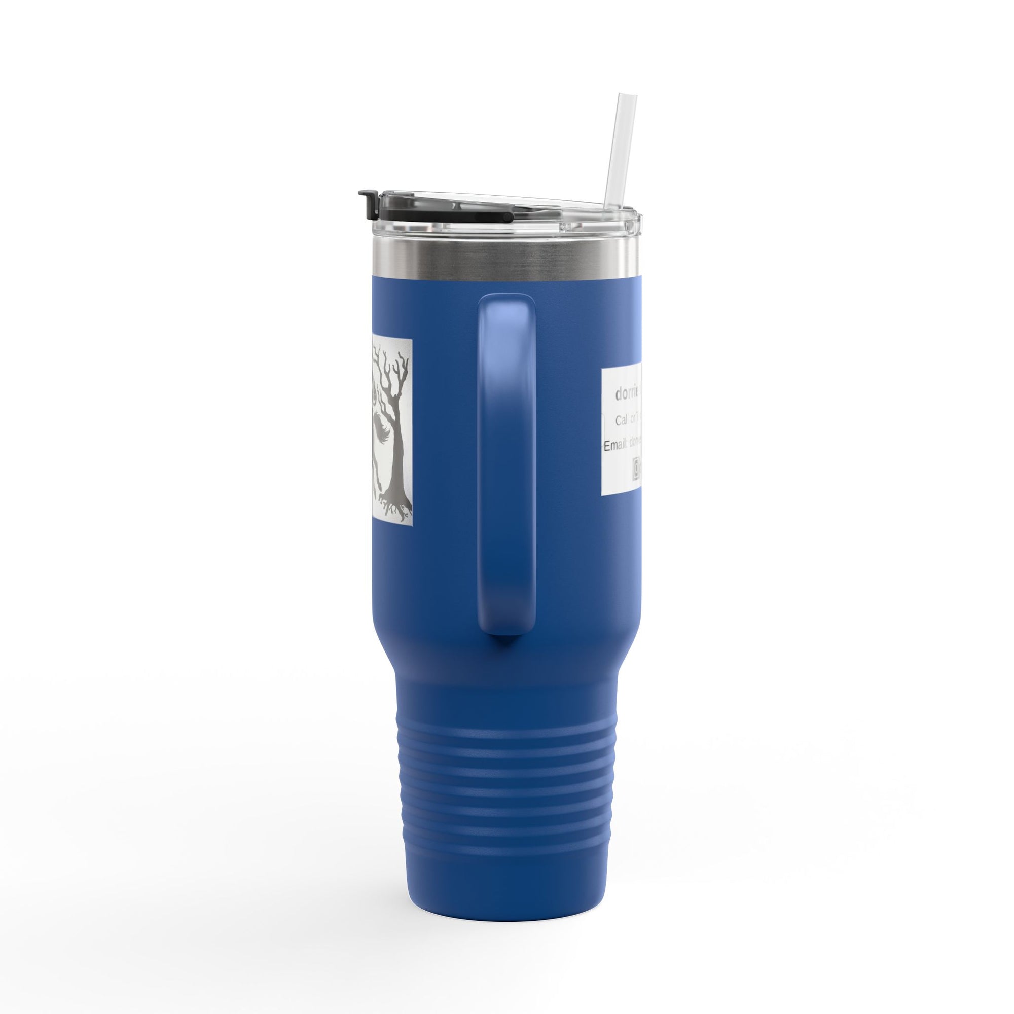 Spooky Ride Insulated Travel Mug, Perfect for Halloween Parties, Road Trips, Gift for Horse Lovers, Eco-Friendly Drinkware