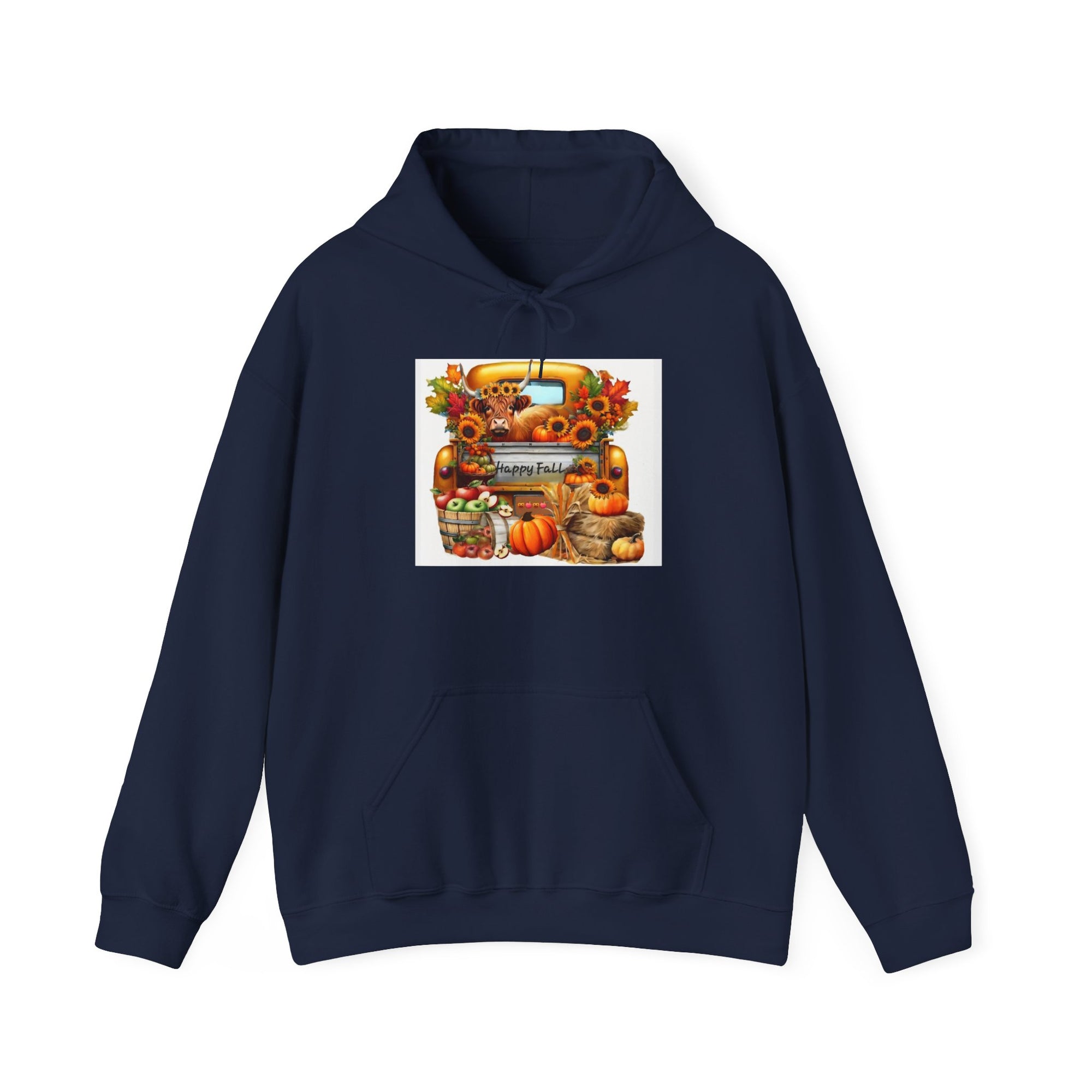 Autumn Harvest Hoodie, Cozy Fall Sweatshirt, Thanksgiving Gift, Pumpkin Patch Apparel, Unisex Hooded Sweatshirt
