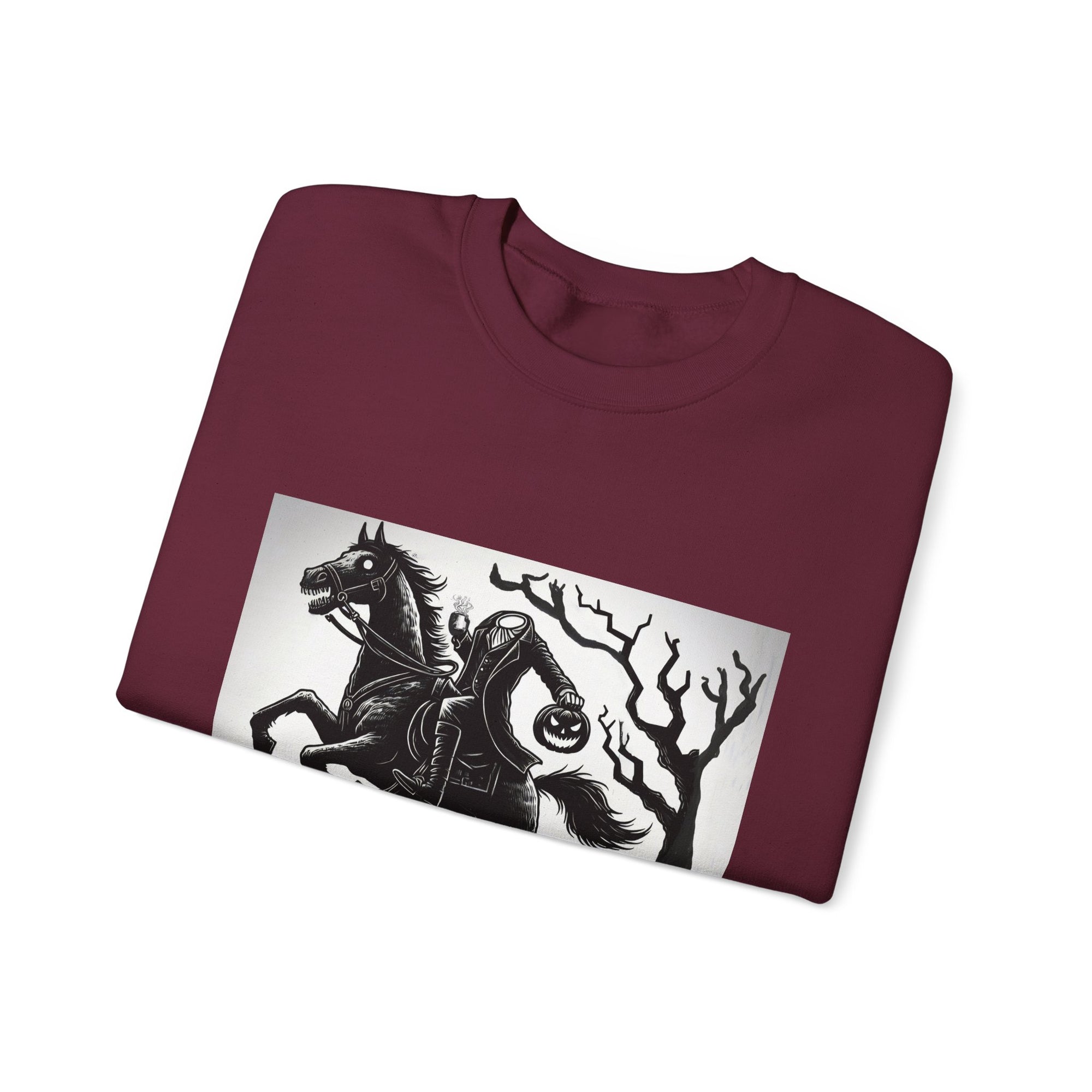 Dorris Hollow Crewneck Sweatshirt, Cozy Unisex Pullover, Halloween Apparel, Fall Fashion, Equestrian Style, Horse Lover Gift, Unique [...]