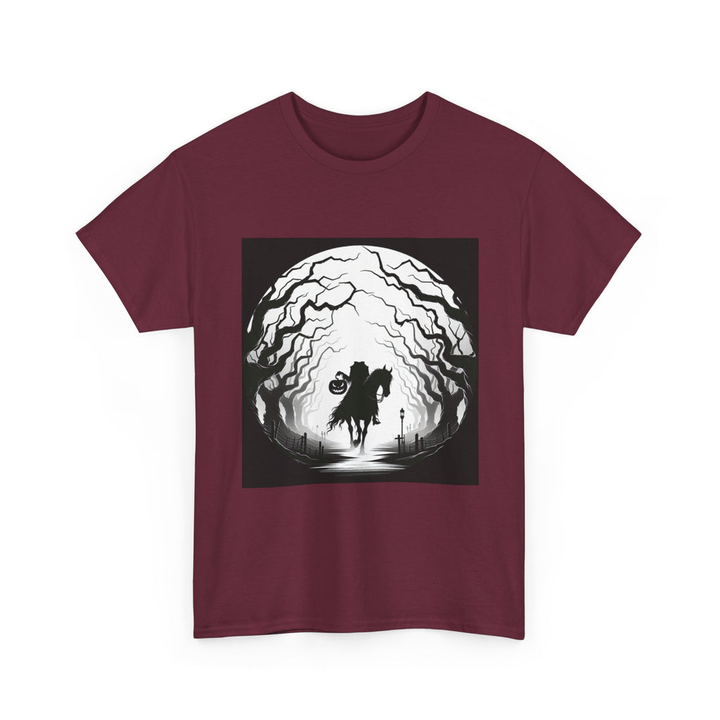 Dark Fantasy Unisex Heavy Cotton Tee, Graphic T-Shirt, Halloween Shirt, Gift for Gamers, Spooky Tee, Casual Wear
