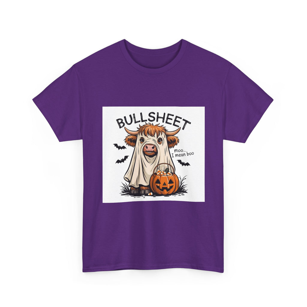 Halloween Cow T-Shirt | Cute Unisex Tee for Fall Festivities | Perfect for Halloween Parties, Trick or Treat, Farm Lovers