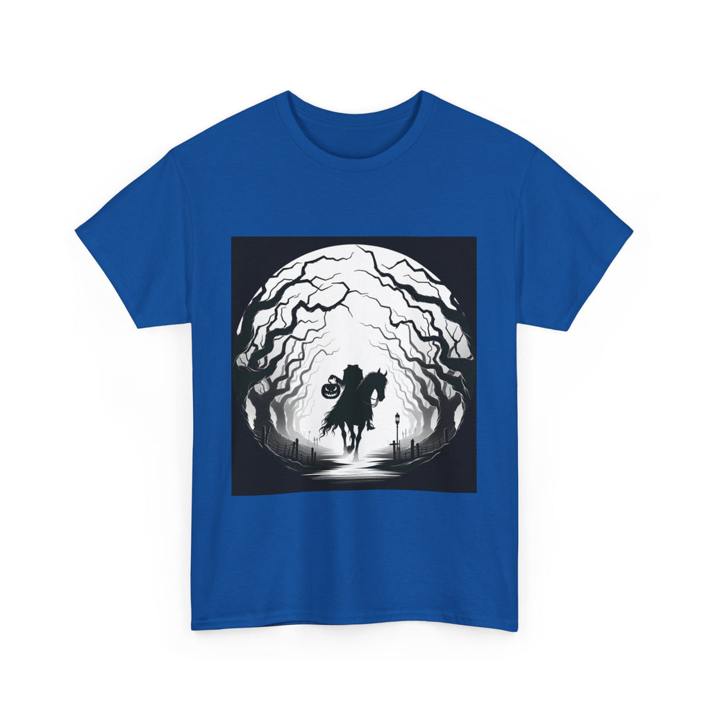 Dark Fantasy Unisex Heavy Cotton Tee, Graphic T-Shirt, Halloween Shirt, Gift for Gamers, Spooky Tee, Casual Wear