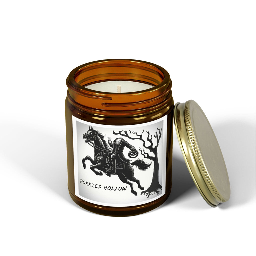 Eerie Scented Candle, Spooky Home Decor, Witchy Gift, Perfect for Halloween, Cozy Candlelight, Haunted Atmosphere