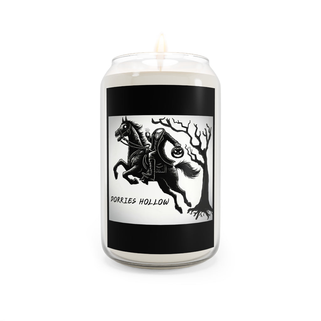 Scented Soy Candle - Porries Hollow - Unique Fragrance for Home, Gifts, Relaxation, Fall Decor, Halloween, Cozy Atmosphere