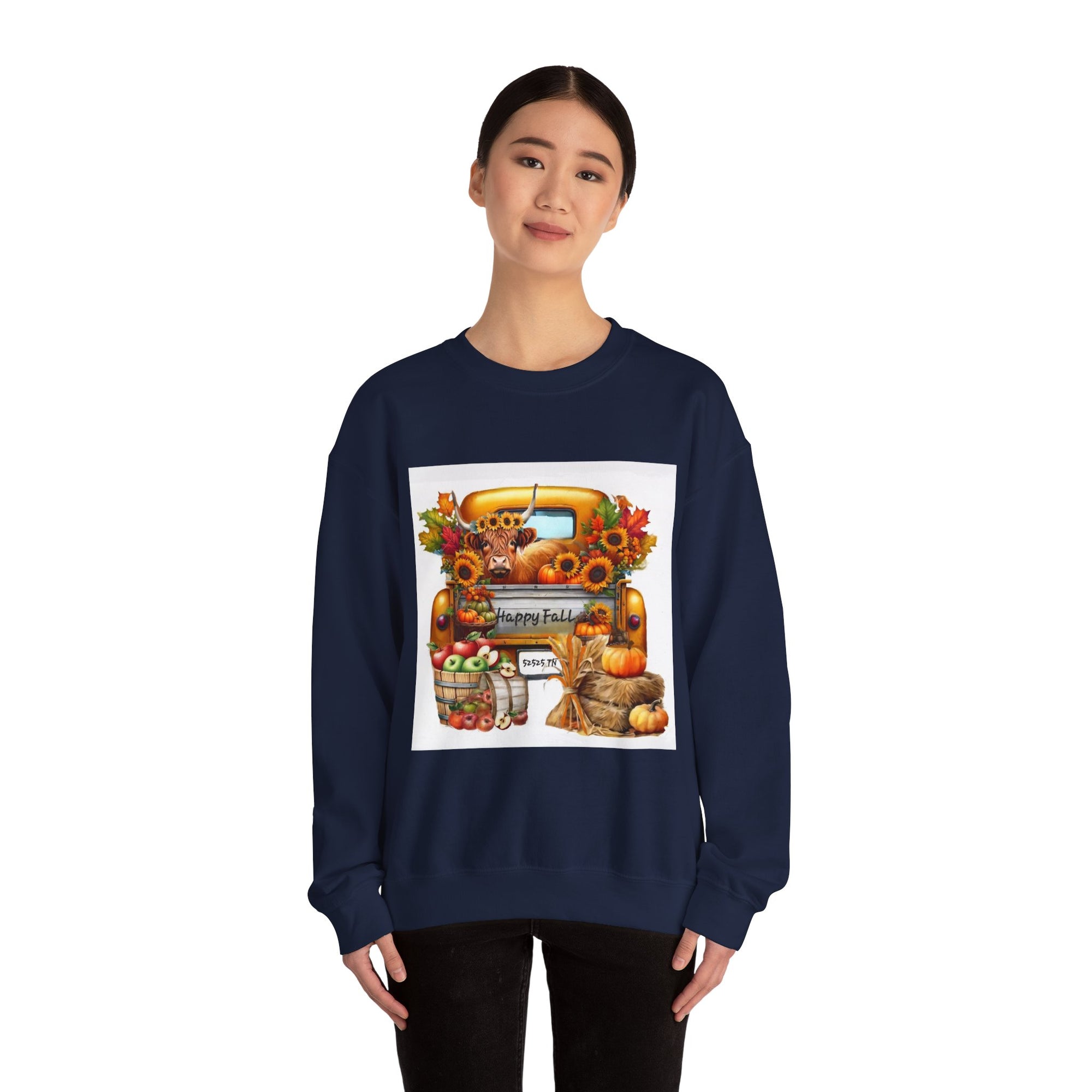 Fall Vibes Unisex Crewneck Sweatshirt, Autumn Sweatshirt, Pumpkin Spice Sweatshirt, Thanksgiving Gift, Cozy Fall Apparel