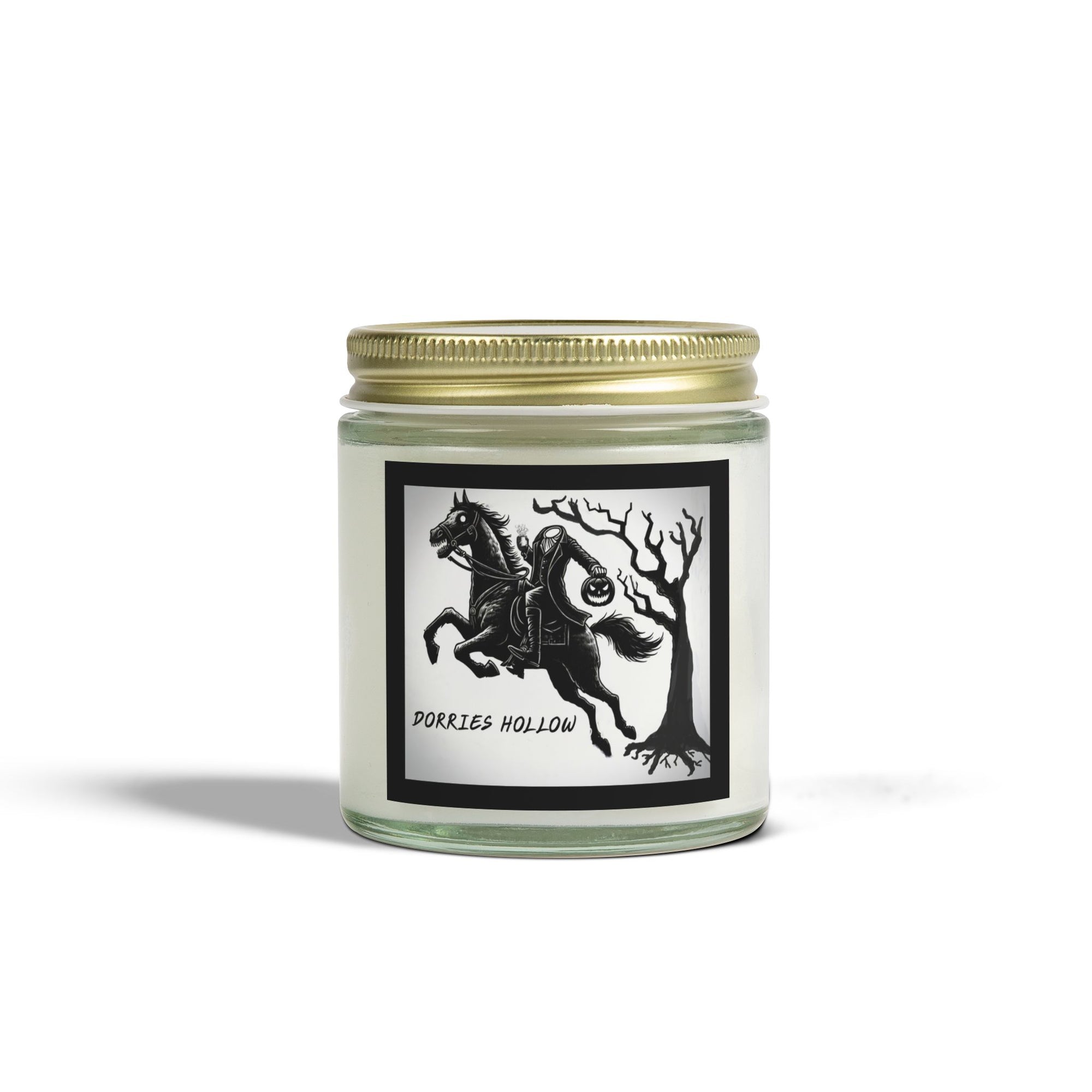 Eerie Scented Candle, Spooky Home Decor, Witchy Gift, Perfect for Halloween, Cozy Candlelight, Haunted Atmosphere