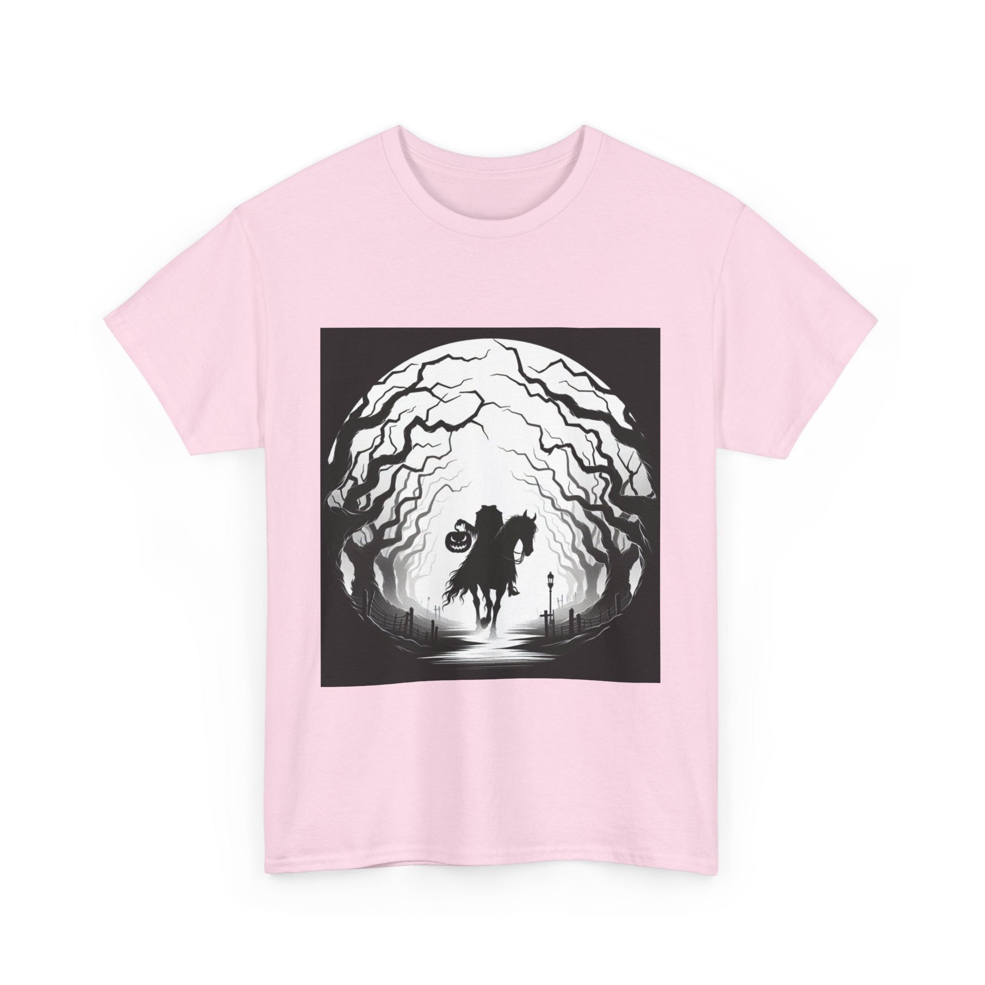 Dark Fantasy Unisex Heavy Cotton Tee, Graphic T-Shirt, Halloween Shirt, Gift for Gamers, Spooky Tee, Casual Wear