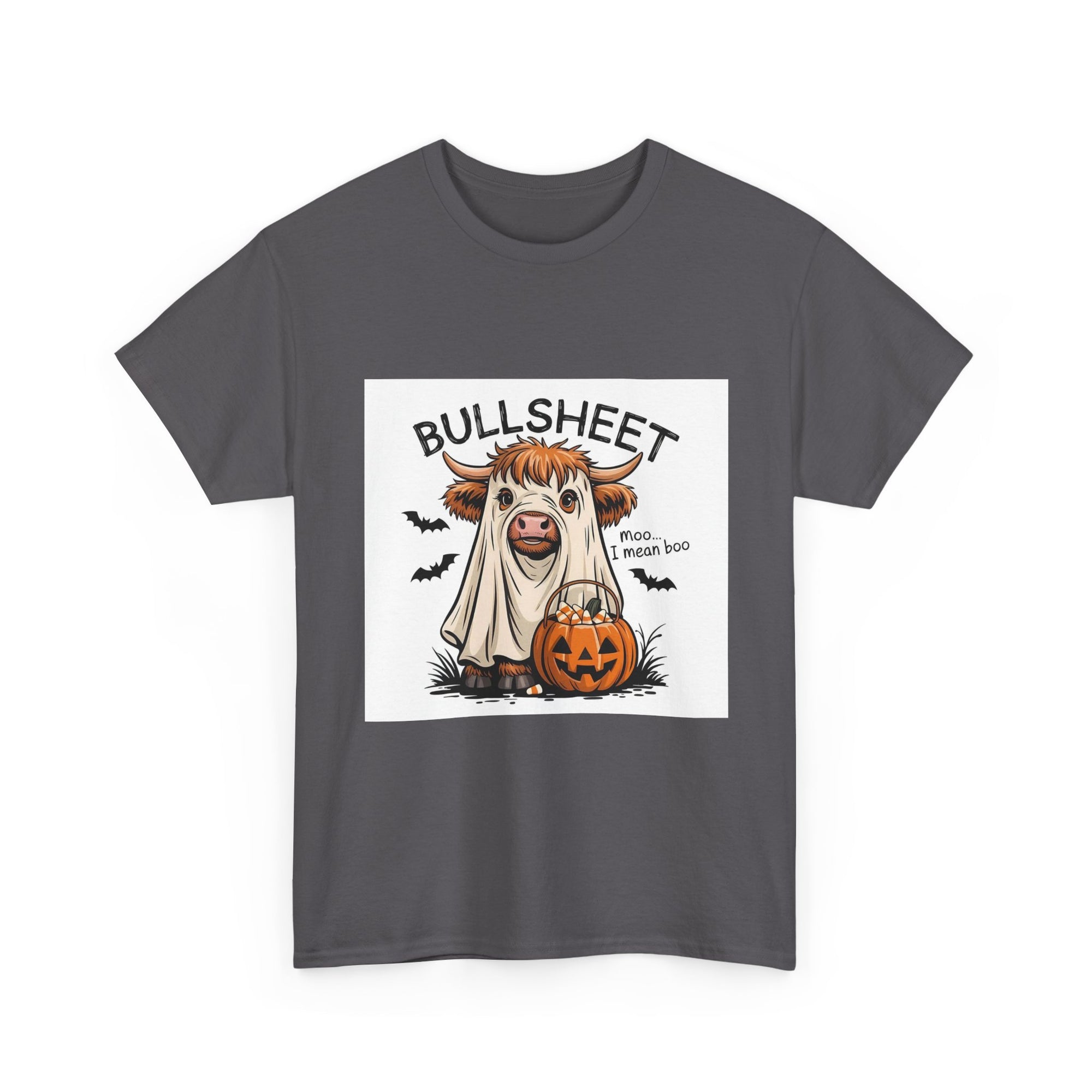Halloween Cow T-Shirt | Cute Unisex Tee for Fall Festivities | Perfect for Halloween Parties, Trick or Treat, Farm Lovers