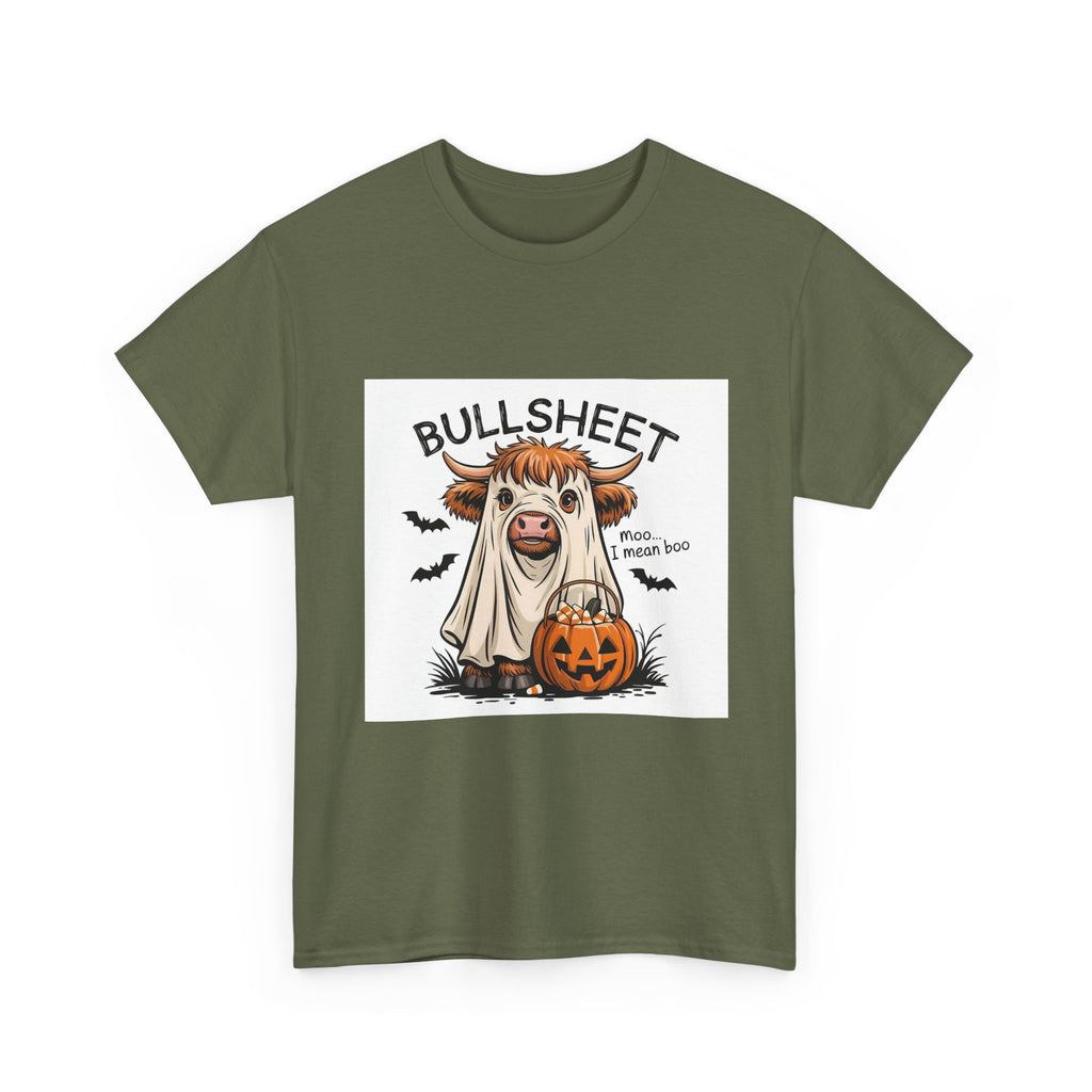 Halloween Cow T-Shirt | Cute Unisex Tee for Fall Festivities | Perfect for Halloween Parties, Trick or Treat, Farm Lovers