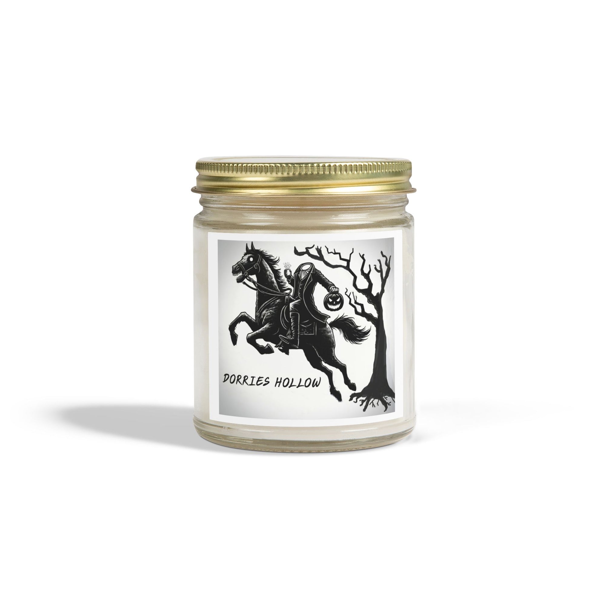 Eerie Scented Candle, Spooky Home Decor, Witchy Gift, Perfect for Halloween, Cozy Candlelight, Haunted Atmosphere