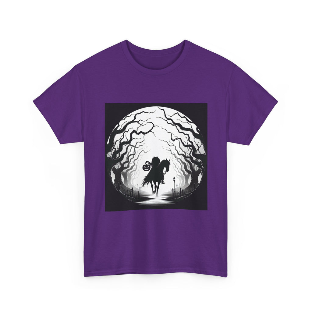 Dark Fantasy Unisex Heavy Cotton Tee, Graphic T-Shirt, Halloween Shirt, Gift for Gamers, Spooky Tee, Casual Wear