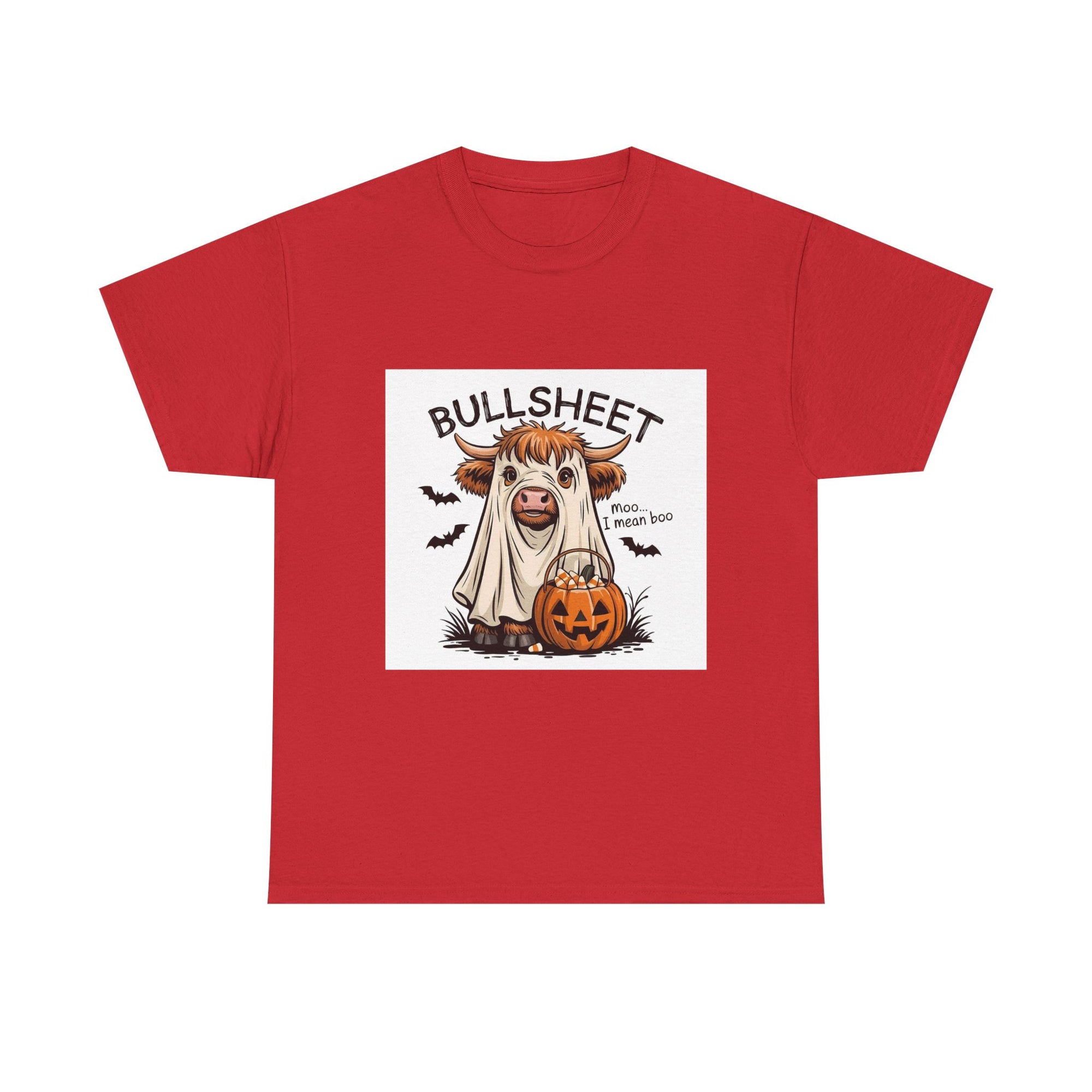 Halloween Cow T-Shirt | Cute Unisex Tee for Fall Festivities | Perfect for Halloween Parties, Trick or Treat, Farm Lovers