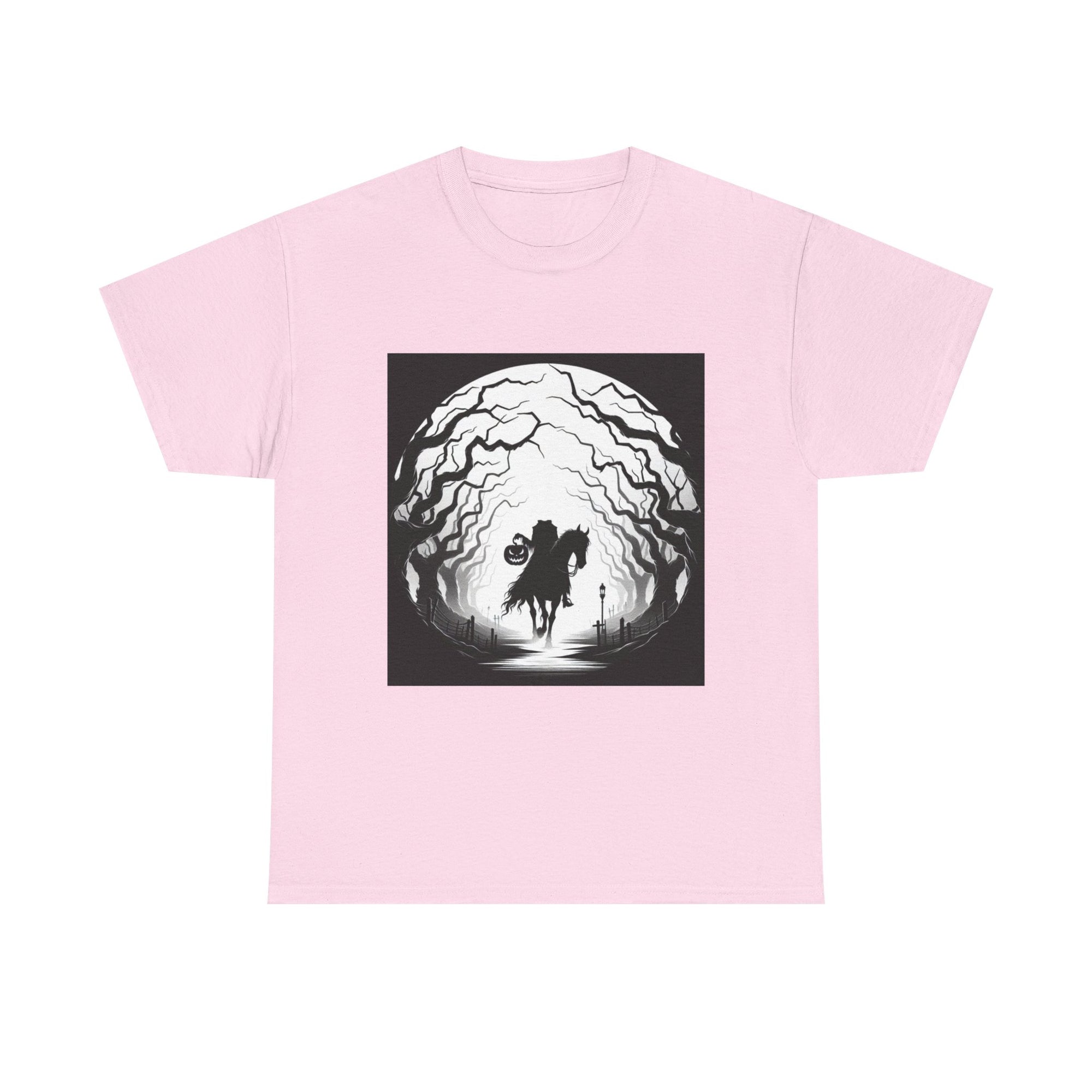Dark Fantasy Unisex Heavy Cotton Tee, Graphic T-Shirt, Halloween Shirt, Gift for Gamers, Spooky Tee, Casual Wear