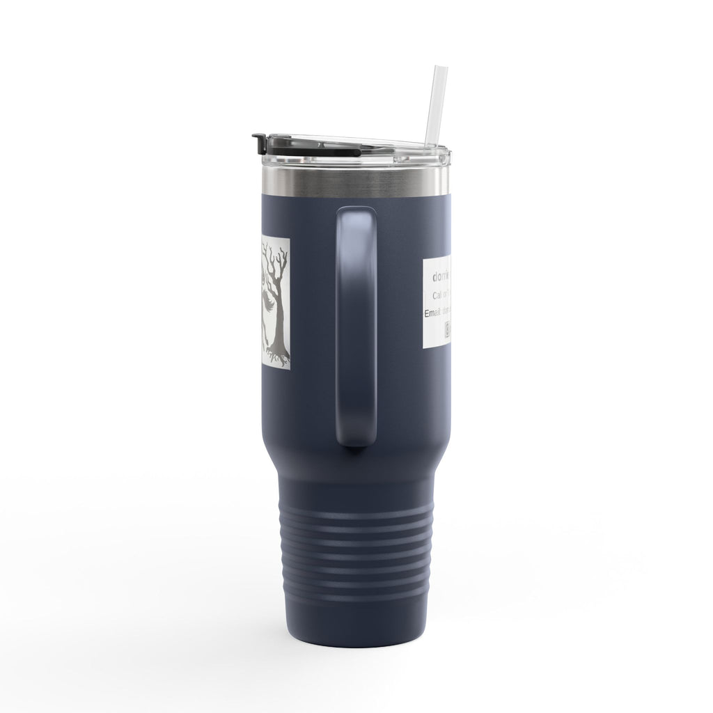 Spooky Ride Insulated Travel Mug, Perfect for Halloween Parties, Road Trips, Gift for Horse Lovers, Eco-Friendly Drinkware